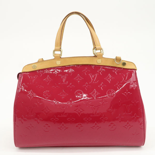 Louis Vuitton Vernis Brea MM 2Way Bag - Rose Indien, Vernis Leather 