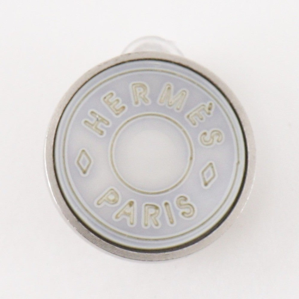 Hermès Serie Earring - Silver, Metallic