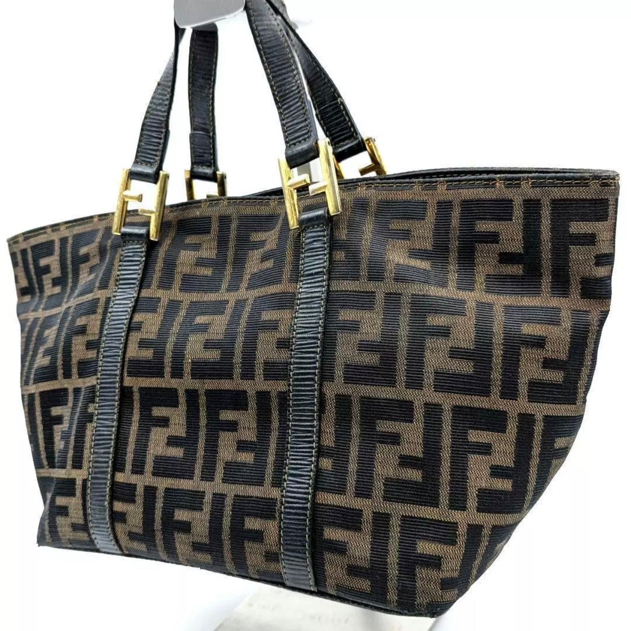 FENDI Zucca Pattern Handbag