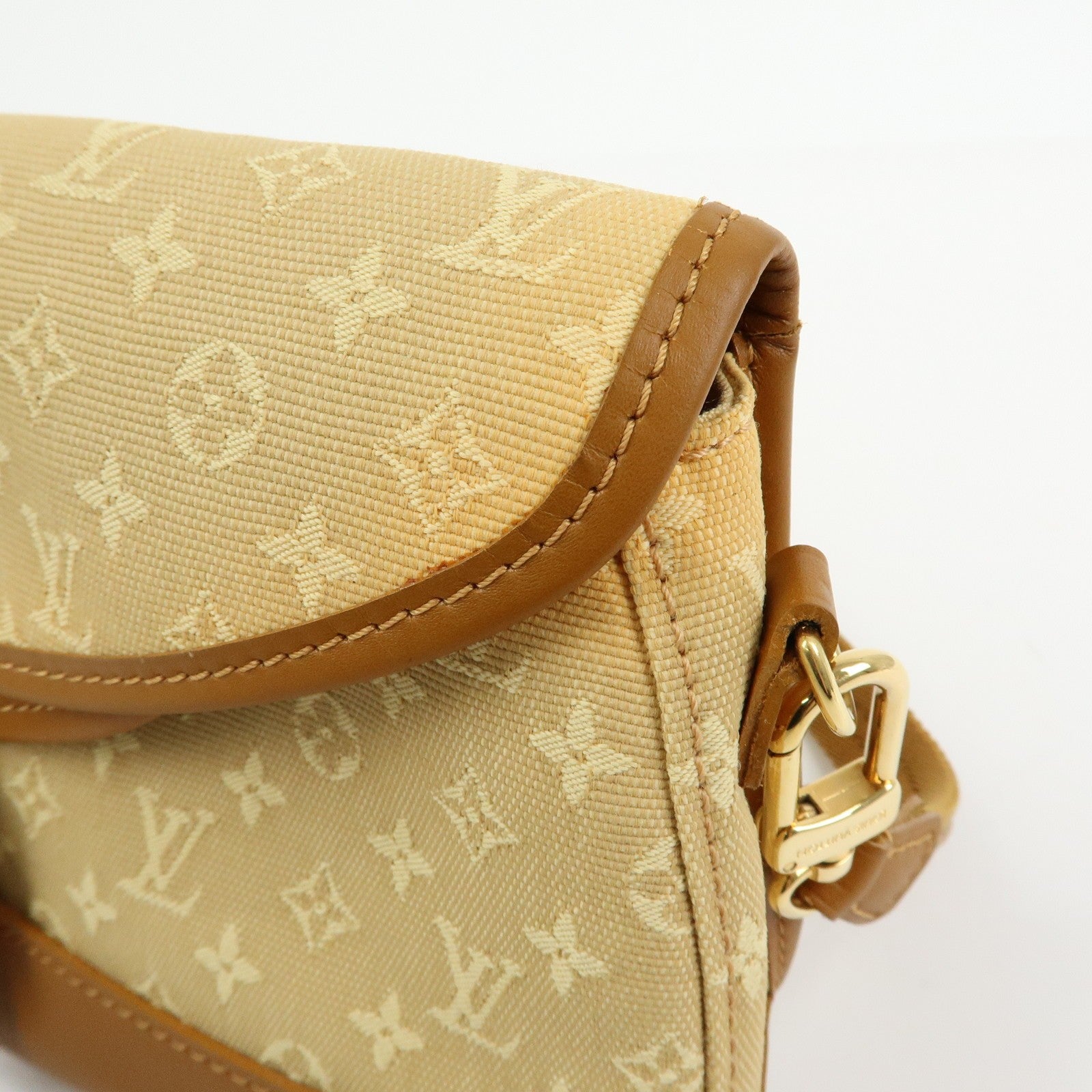 Louis Vuitton Hand Bag - Beige, Monogram Mini Canvas