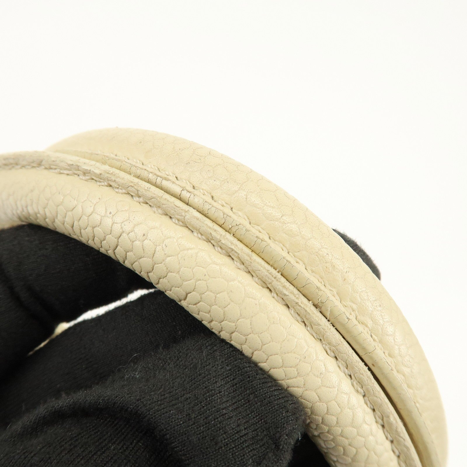 Chanel Coco Mark Caviarskin Tote Bag - Ivory, Leather