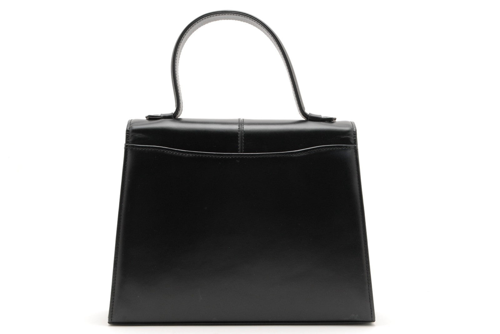 Saint Laurent Vintage Top Handle Handbag - Black, Leather