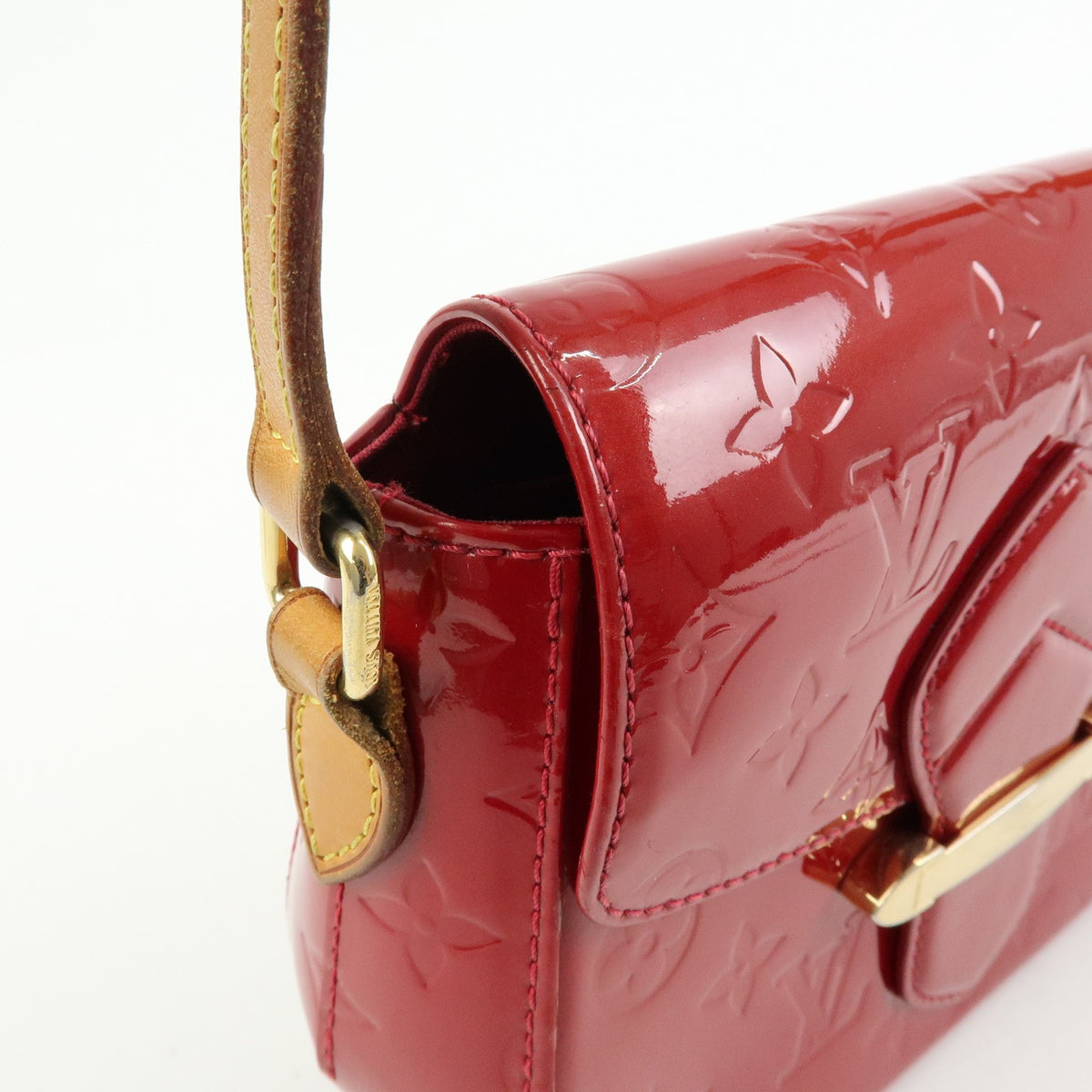 Louis Vuitton Shoulder Bag - Red, Vernis Leather