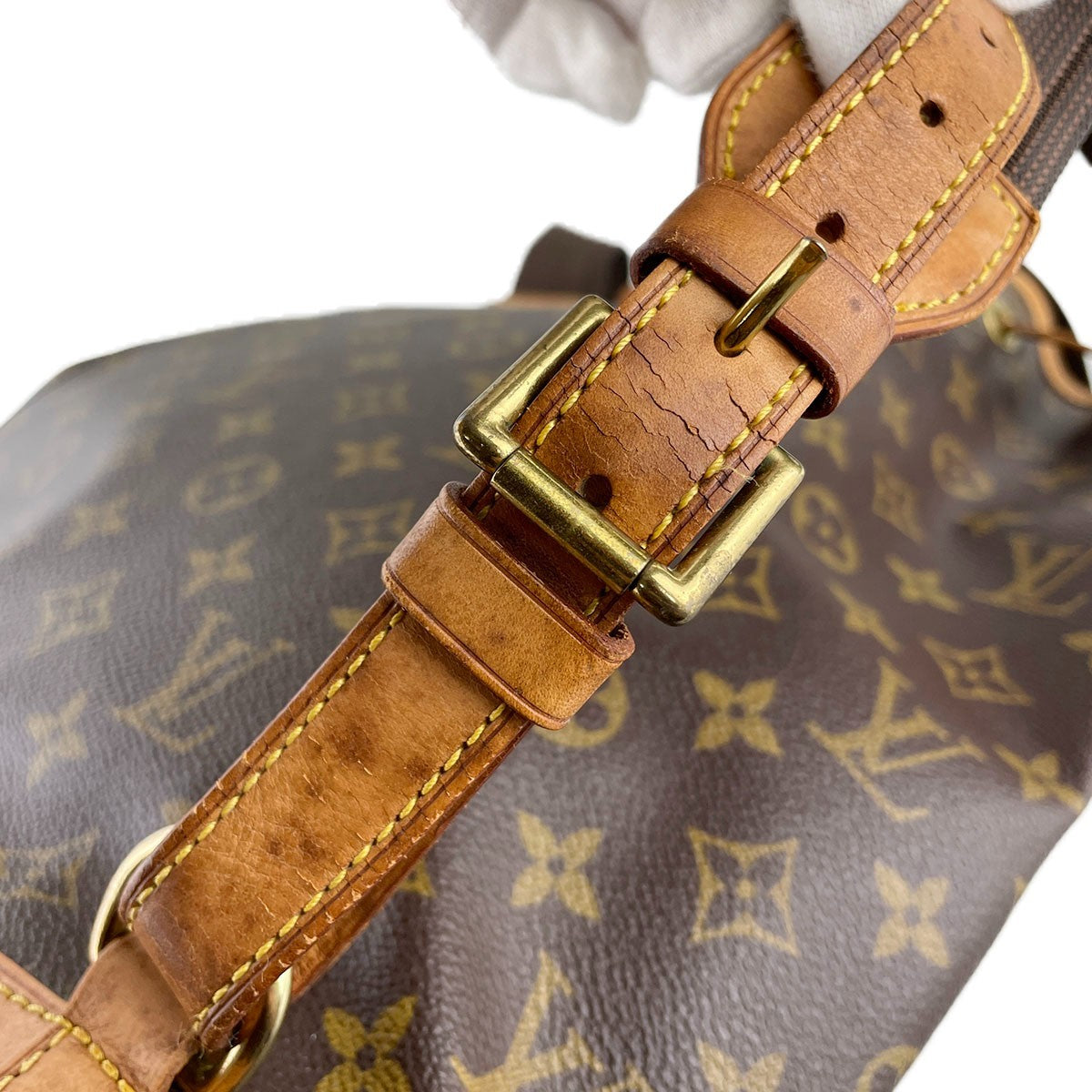 Louis Vuitton Montsouris GM Backpack - Brown, Coated Canvas