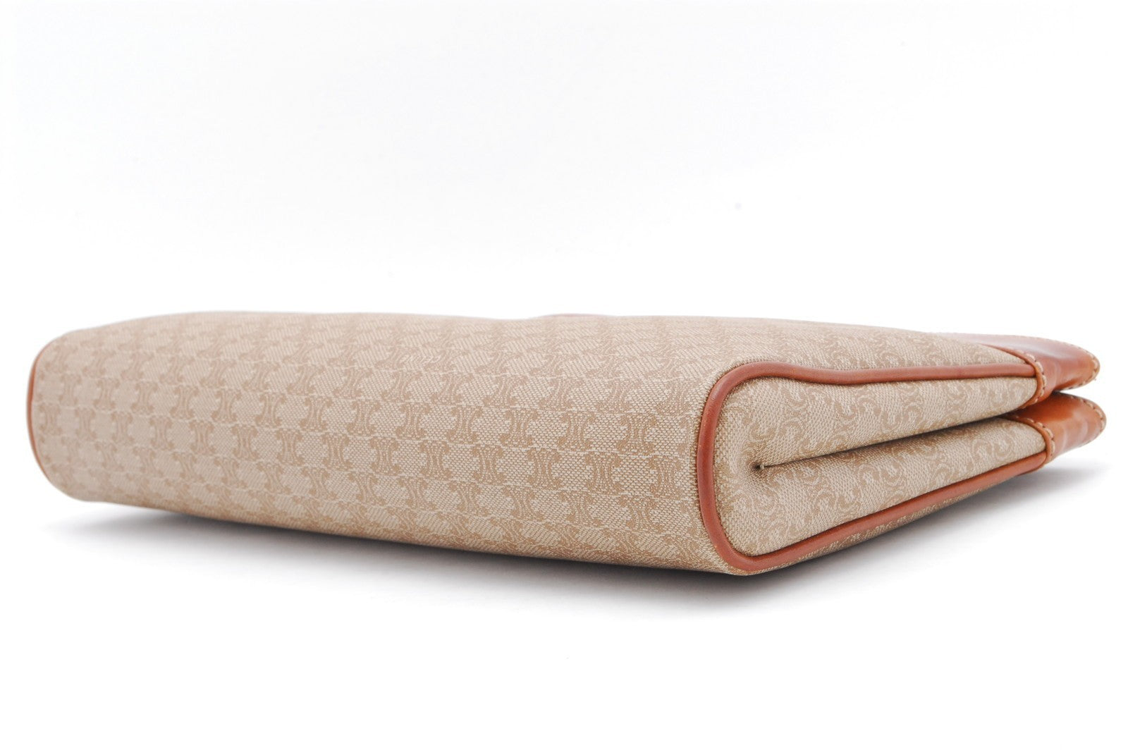 Celine Macadam Clutch Bag - Beige, PVC Leather 