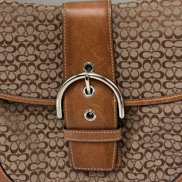 Coach Signature brown bag