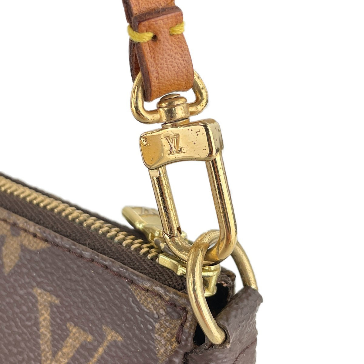 Louis Vuitton Pochette Accessoires Handbag - Brown, Coated Canvas