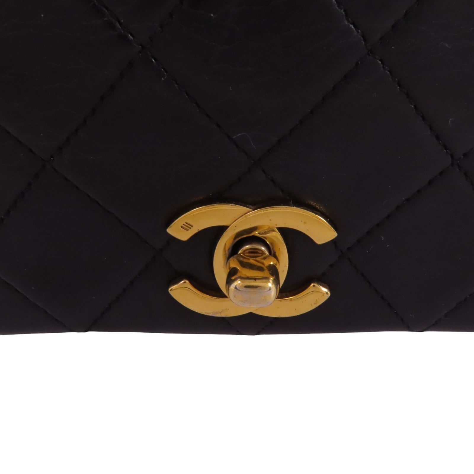 CHANEL CC GHW Shoulder Bag - Black, Lambskin