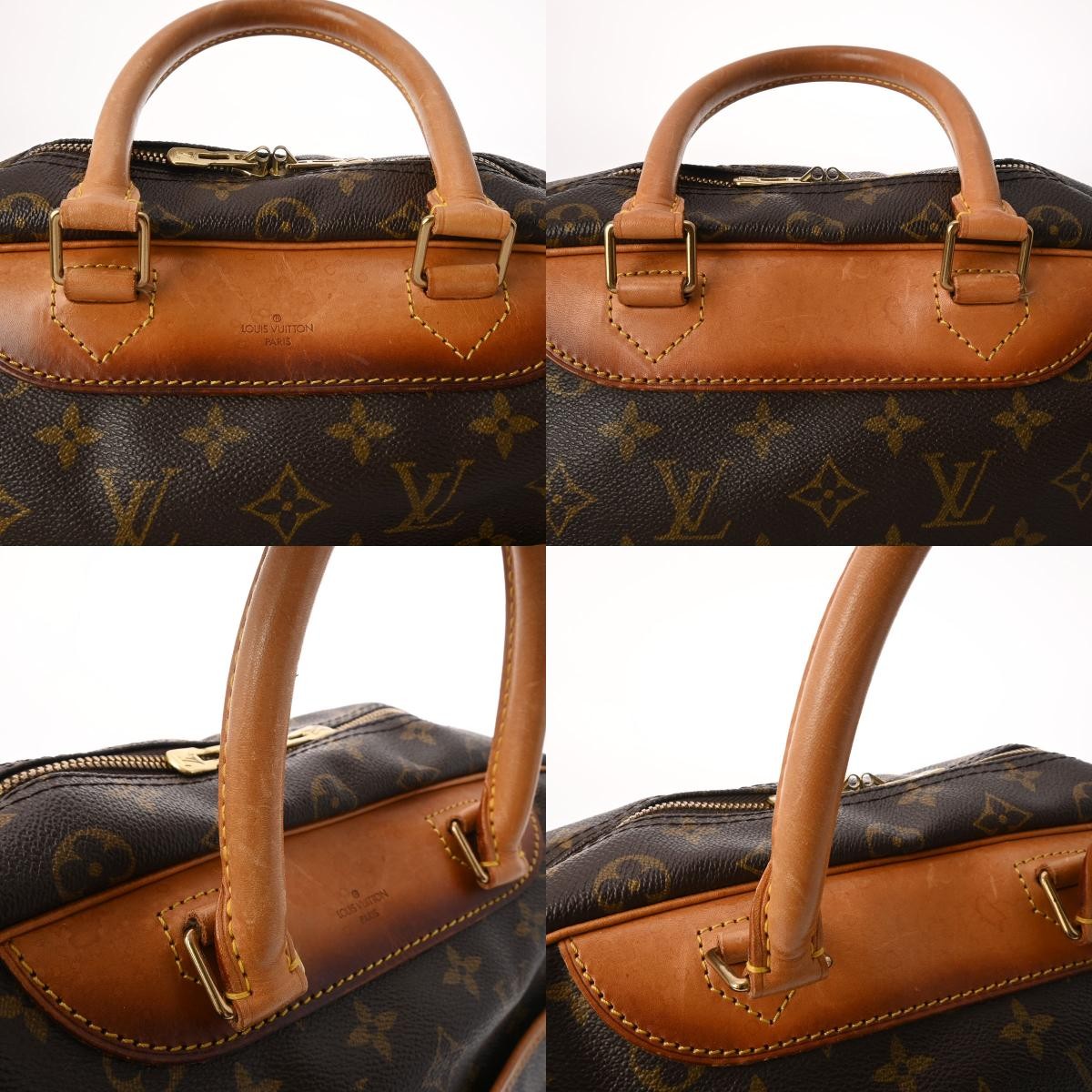Louis Vuitton Deauville Handbag - Brown, Monogram Canvas 