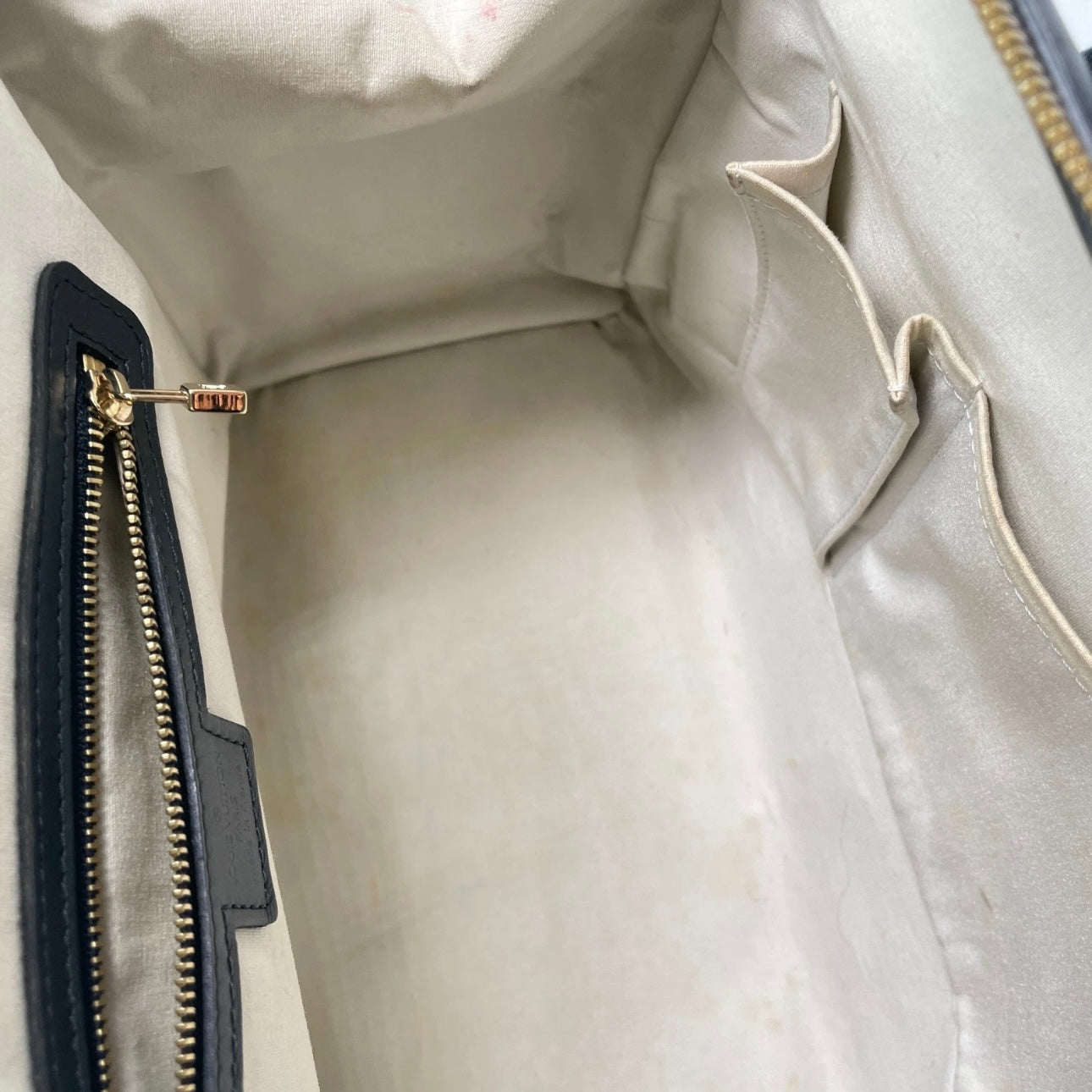 LOUIS VUITTON Monogram Mini Lin Navy Josephine GM