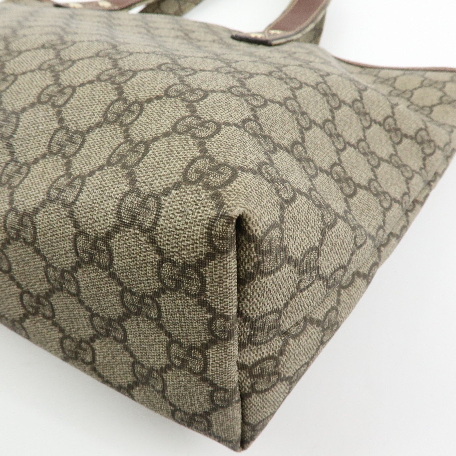 Gucci Tote Bag - Brown, GG Supreme Leather