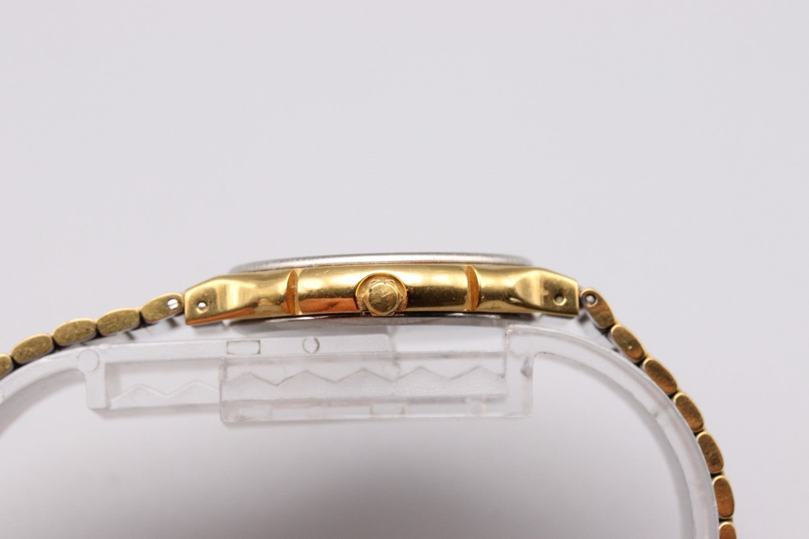Yves Saint Laurent Vintage Quartz Watch - White, Stainless Steel
