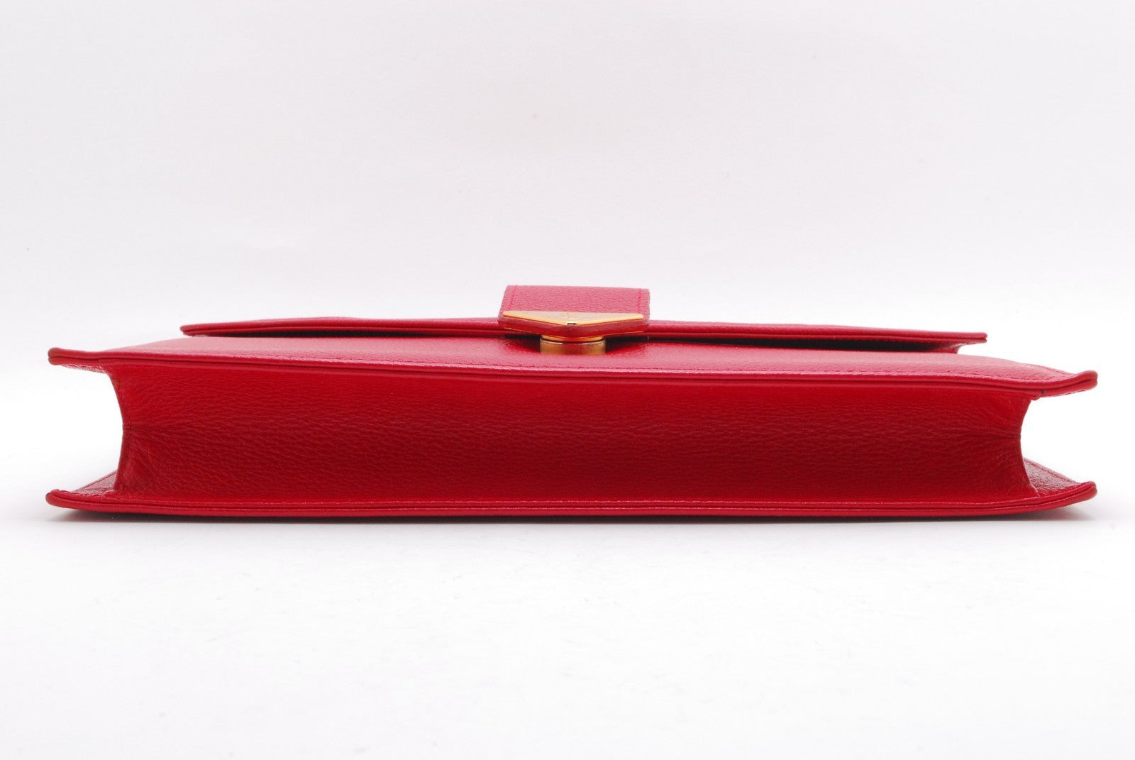 Saint Laurent Yves Clutch Bag - Red, Leather 