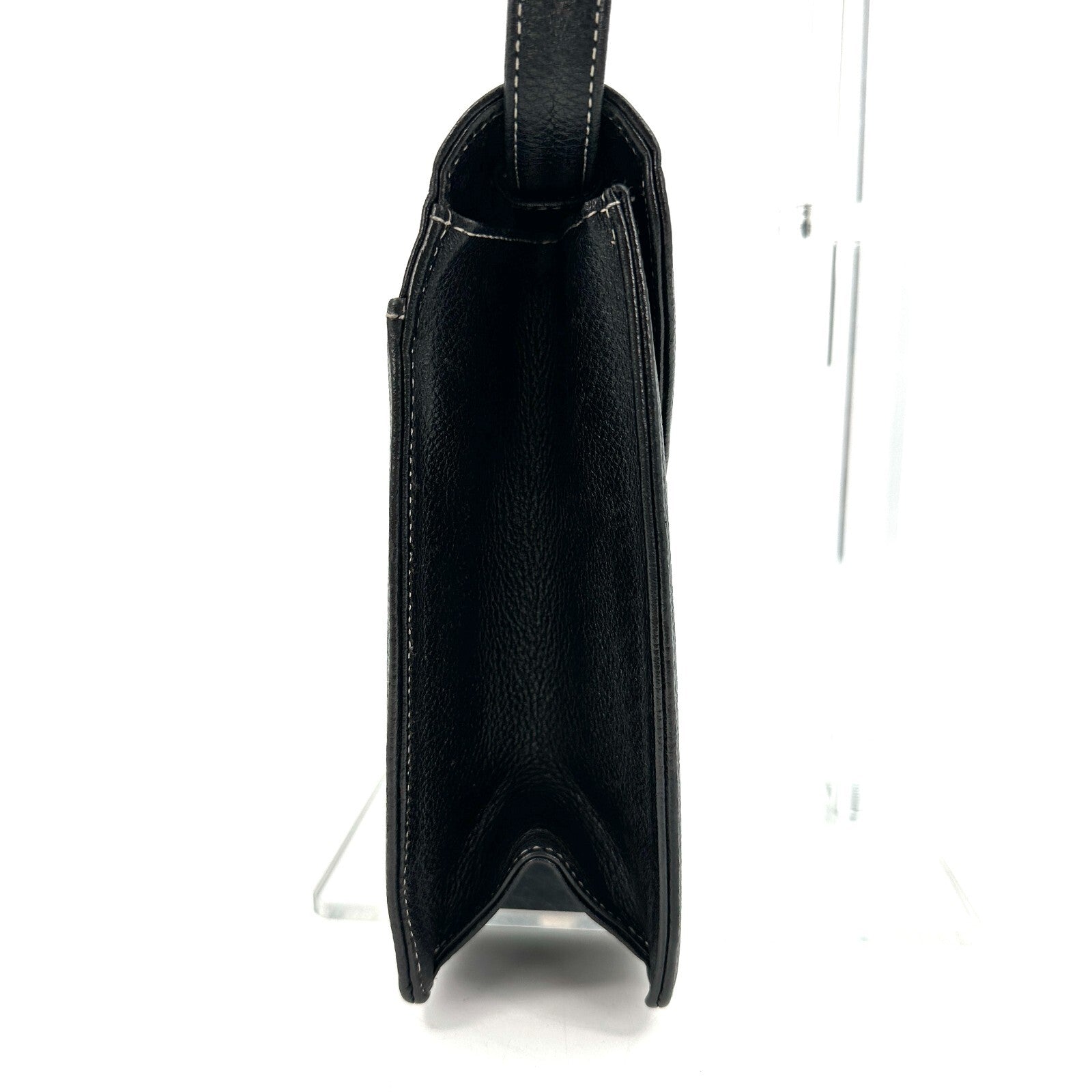 Saint Laurent Yves Shoulder Bag - Black, Leather