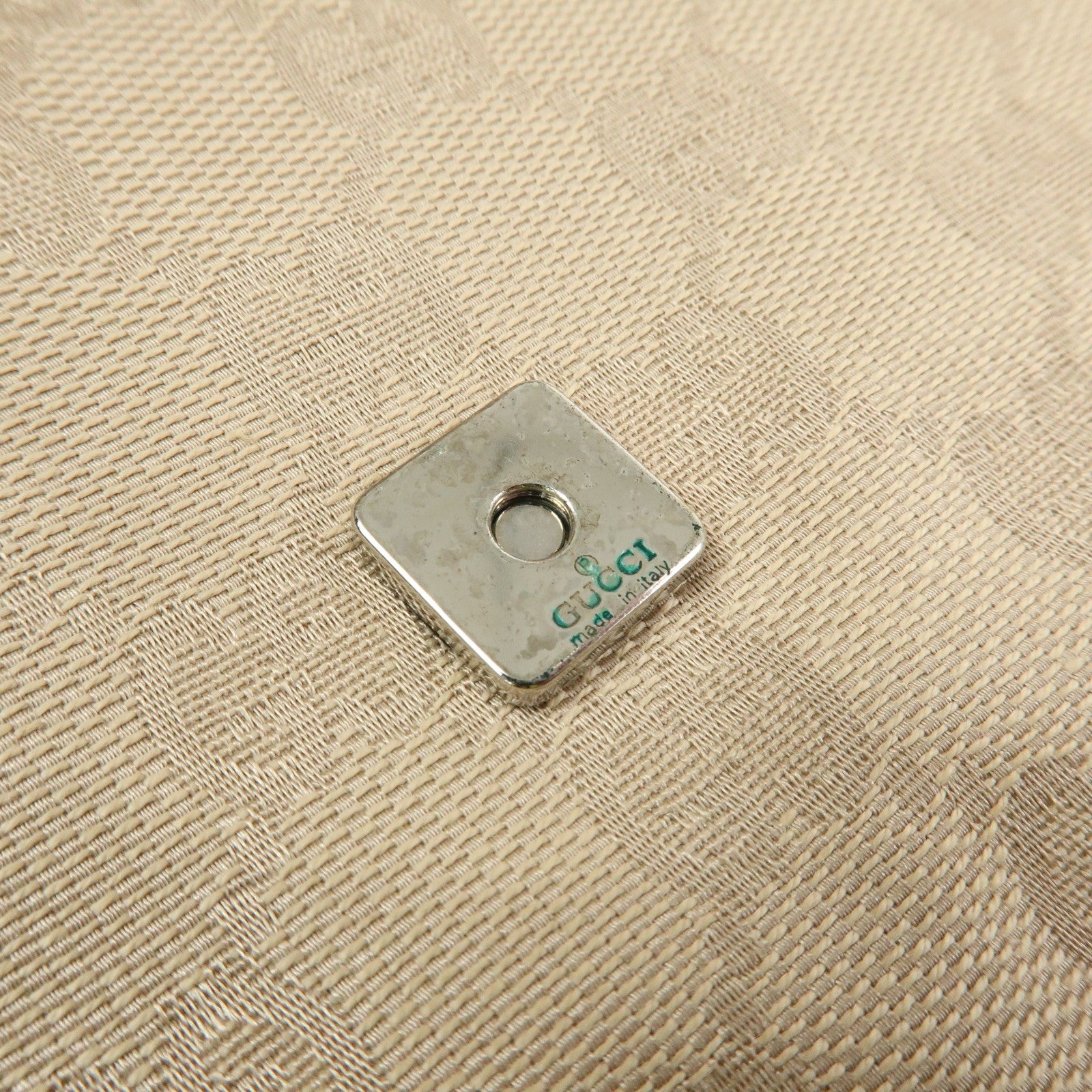 Gucci Shoulder Bag - Beige, Canvas Leather