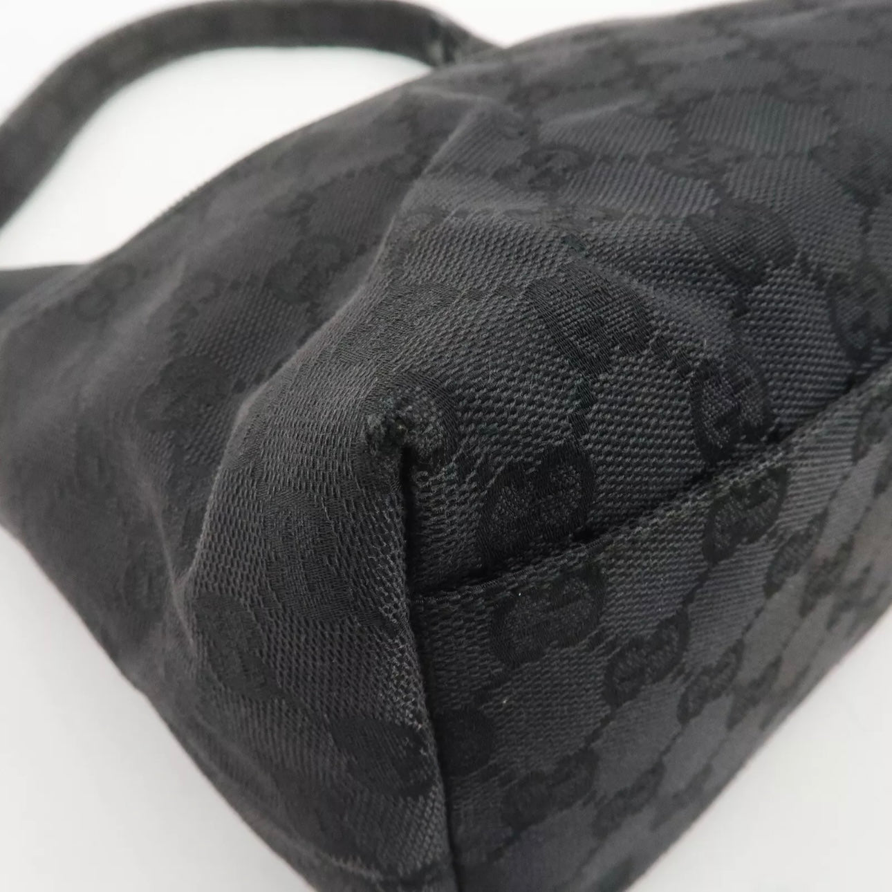 GG Canvas Leather Shoulder Bag Hand Bag