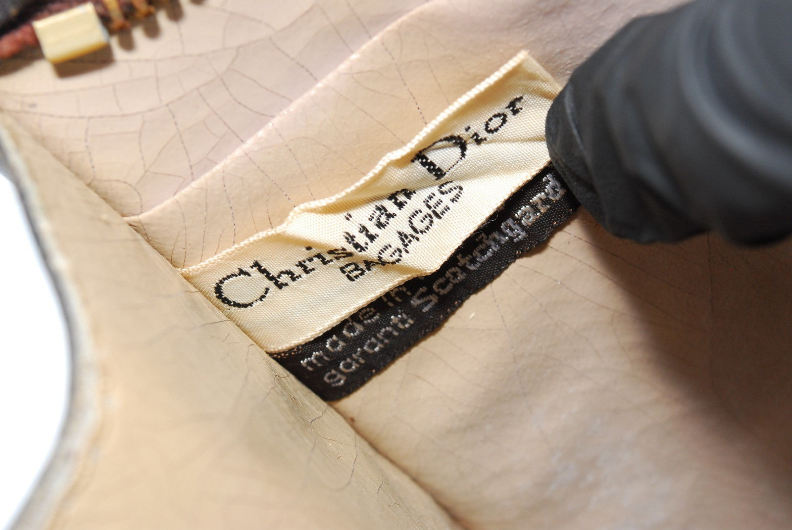 Christian Dior Trotter Clutch Porch Bag - Brown, Canvas Leather