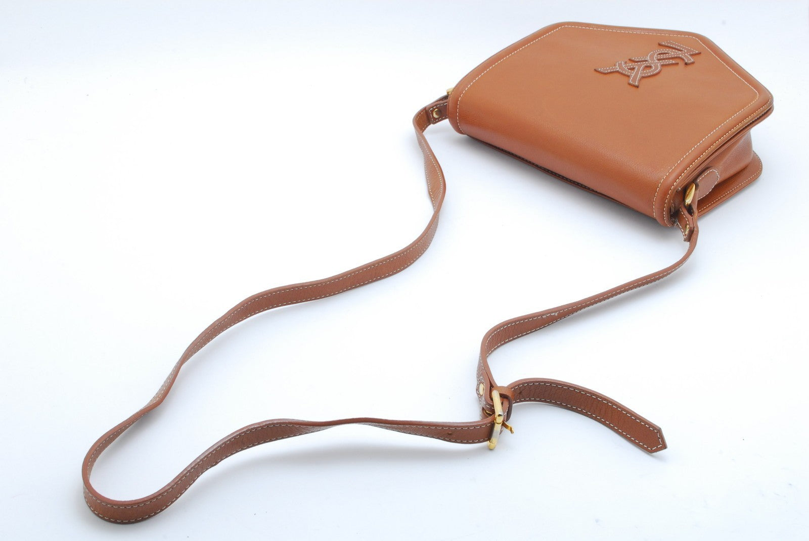 Saint Laurent Yves Vintage Shoulder Tote - Brown, Leather