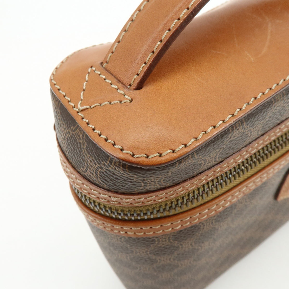 Celine Hand Bag - Brown, PVC Leather