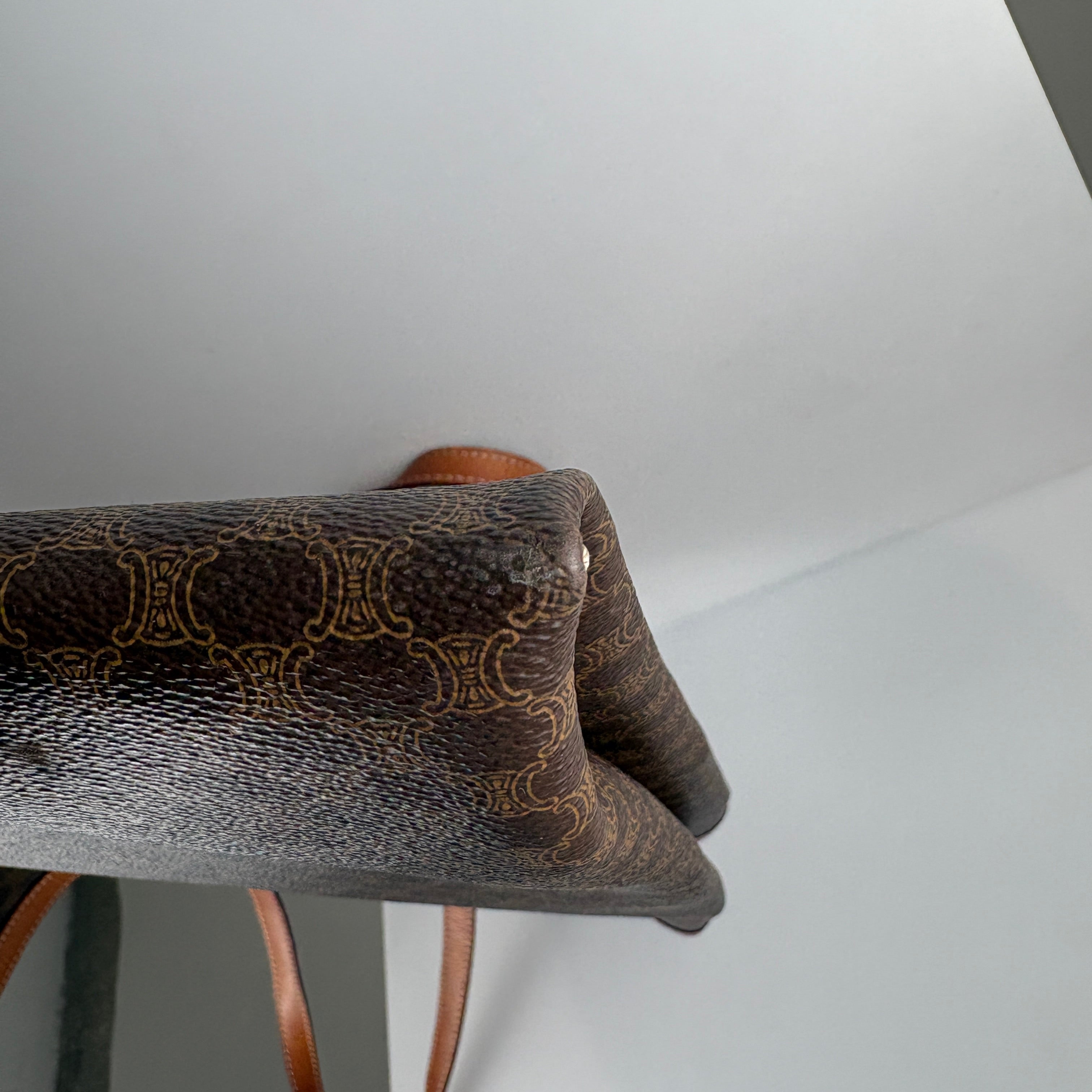 Celine Macadam tote bag- brown