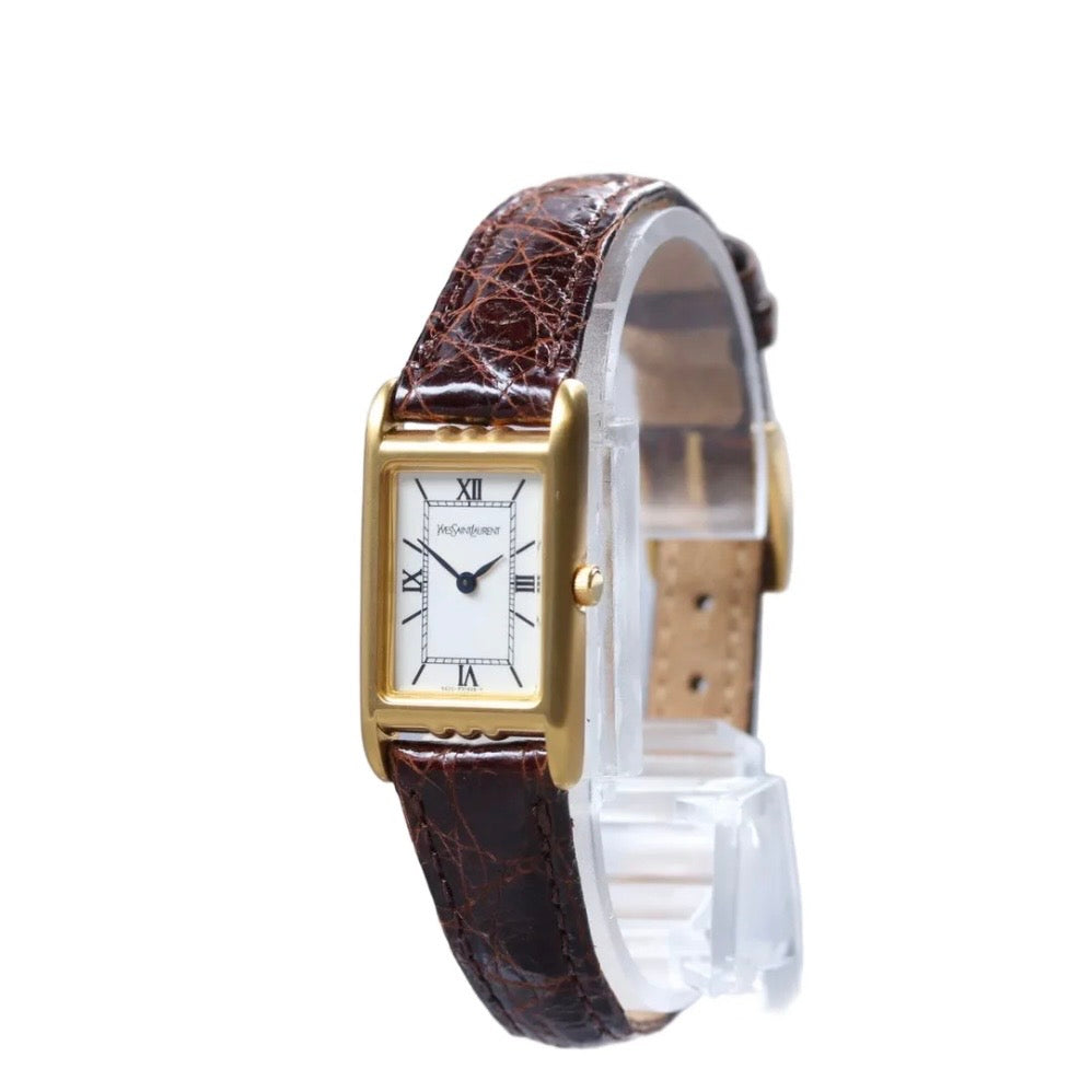 Yves Saint Laurent 5420-F46860 Women's Watch - White, Leather