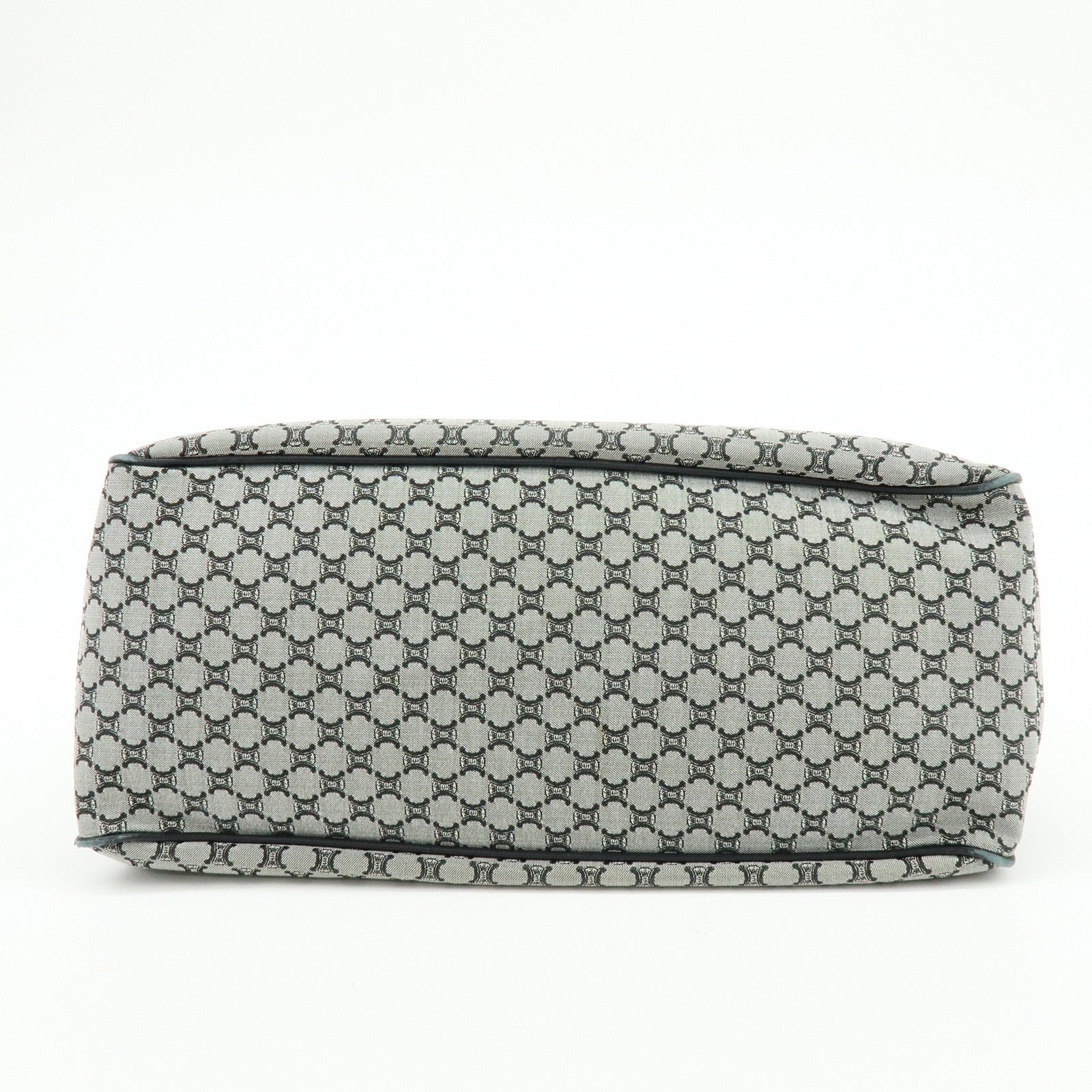 Celine Macadam Boogie Hand Bag - Navy, Canvas Leather