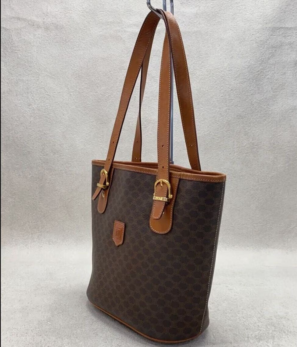 CELINE Macadam Tote Bag Shoulder Bag