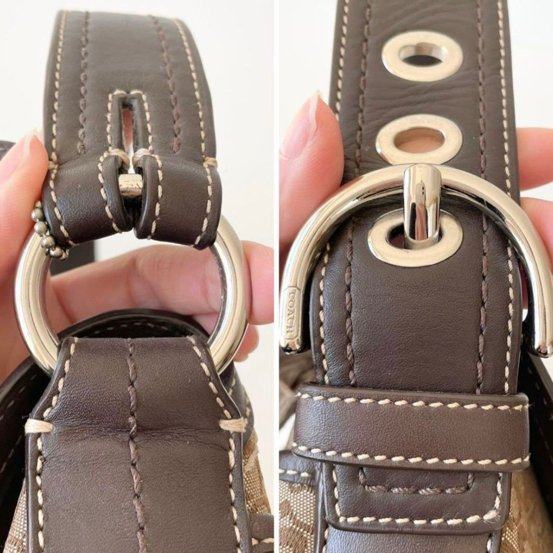 Coach Suede bag brown