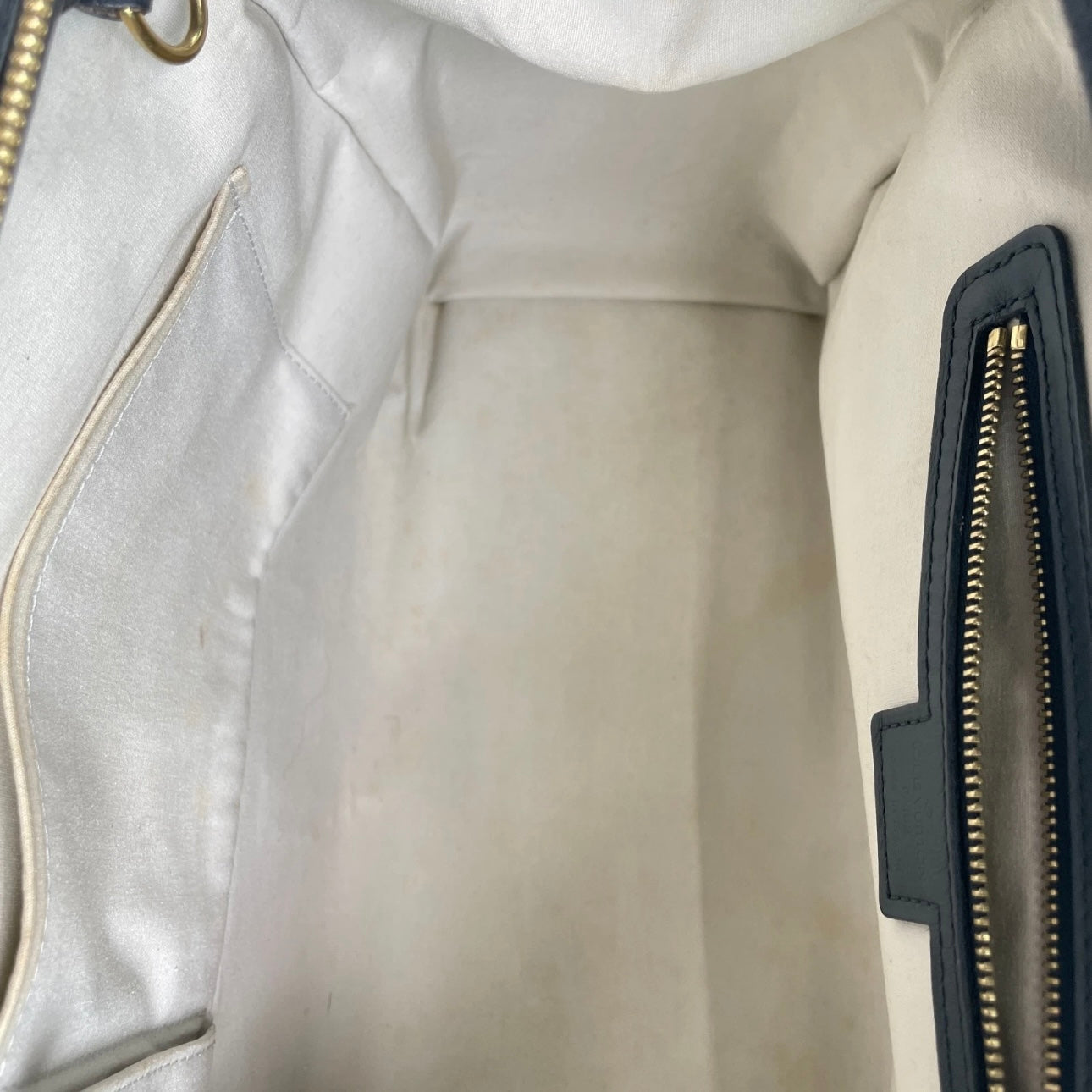 LOUIS VUITTON Monogram Mini Lin Navy Josephine GM