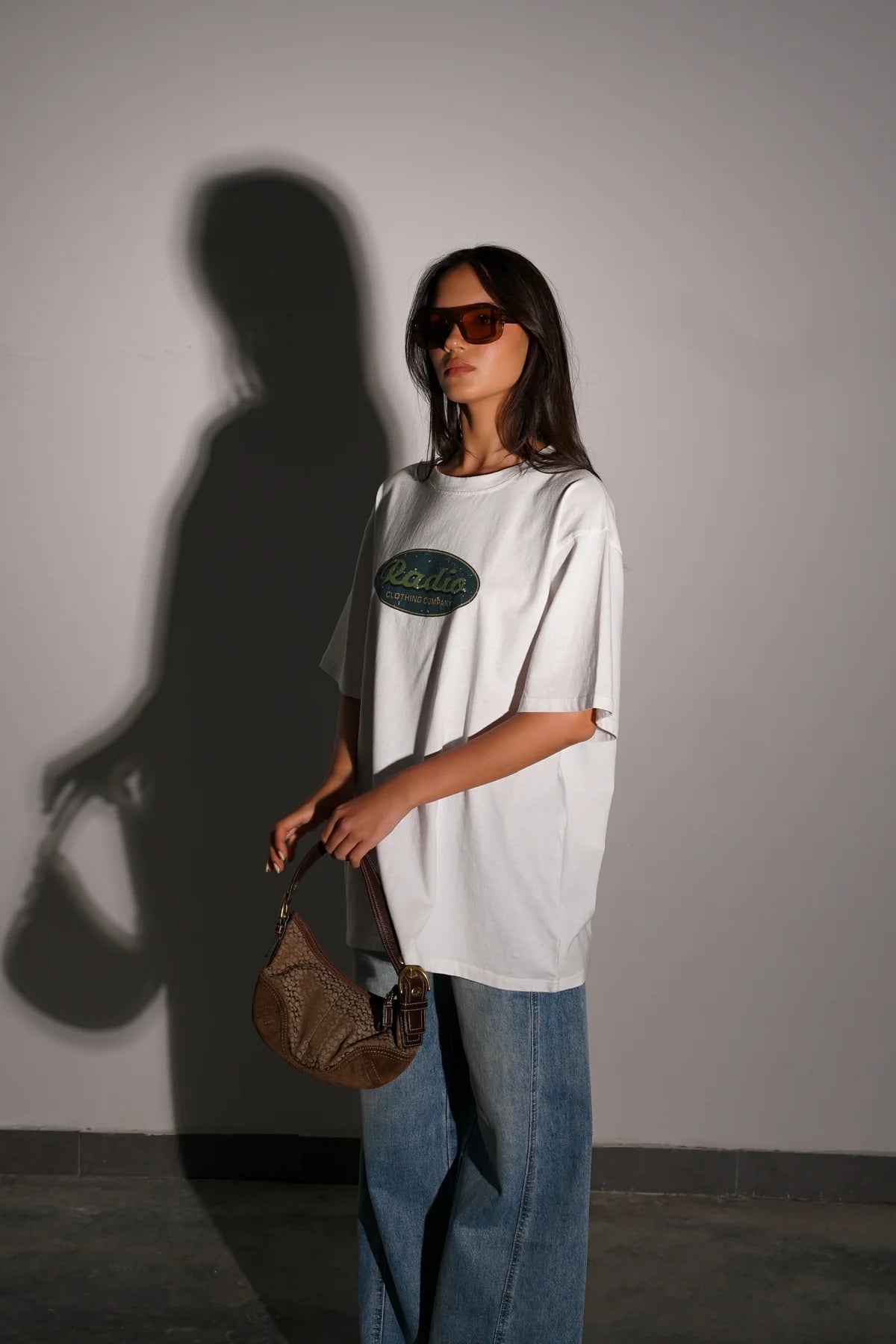 Coach Signature Suede Bag