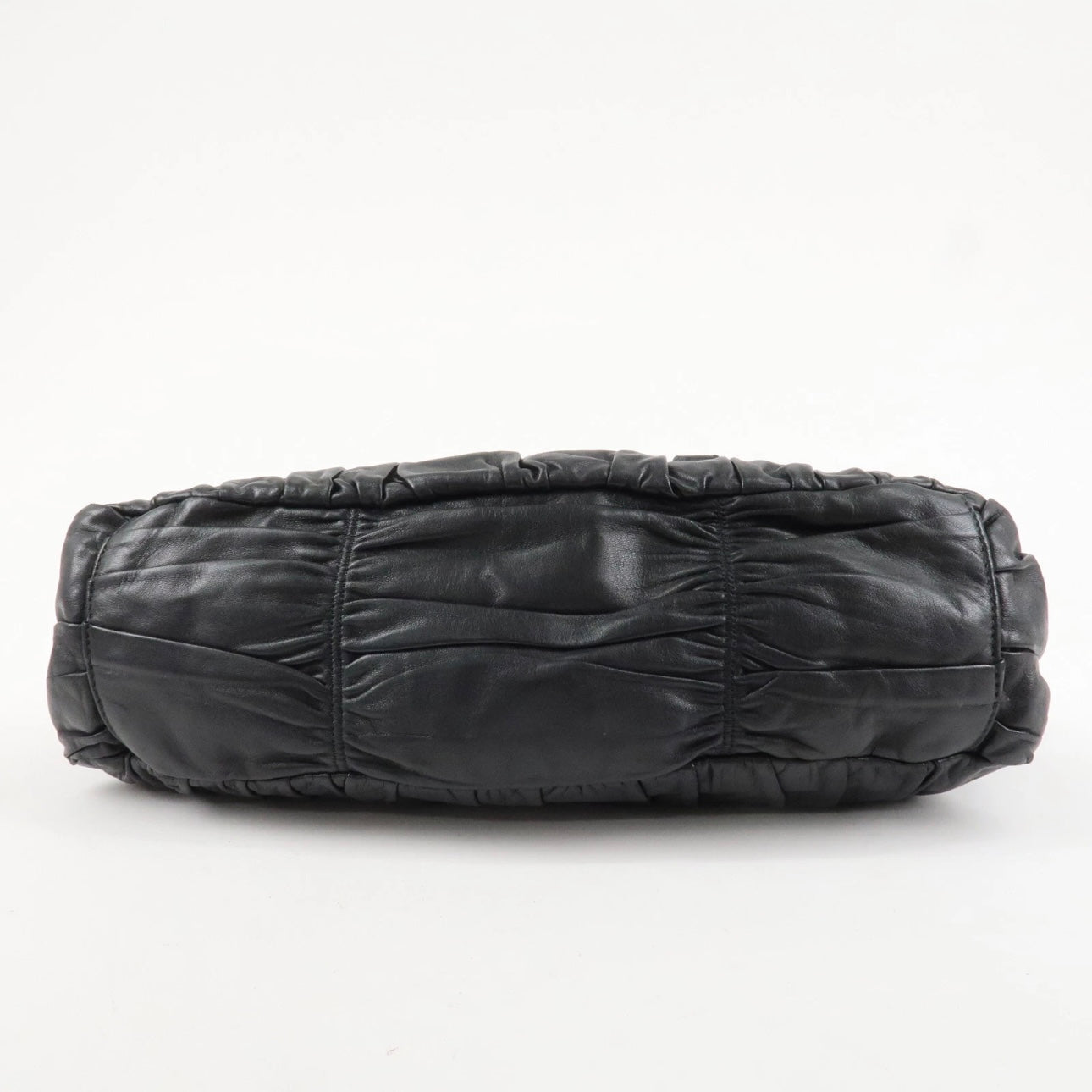 PRADA Black Leather 2WAY Tote Bag