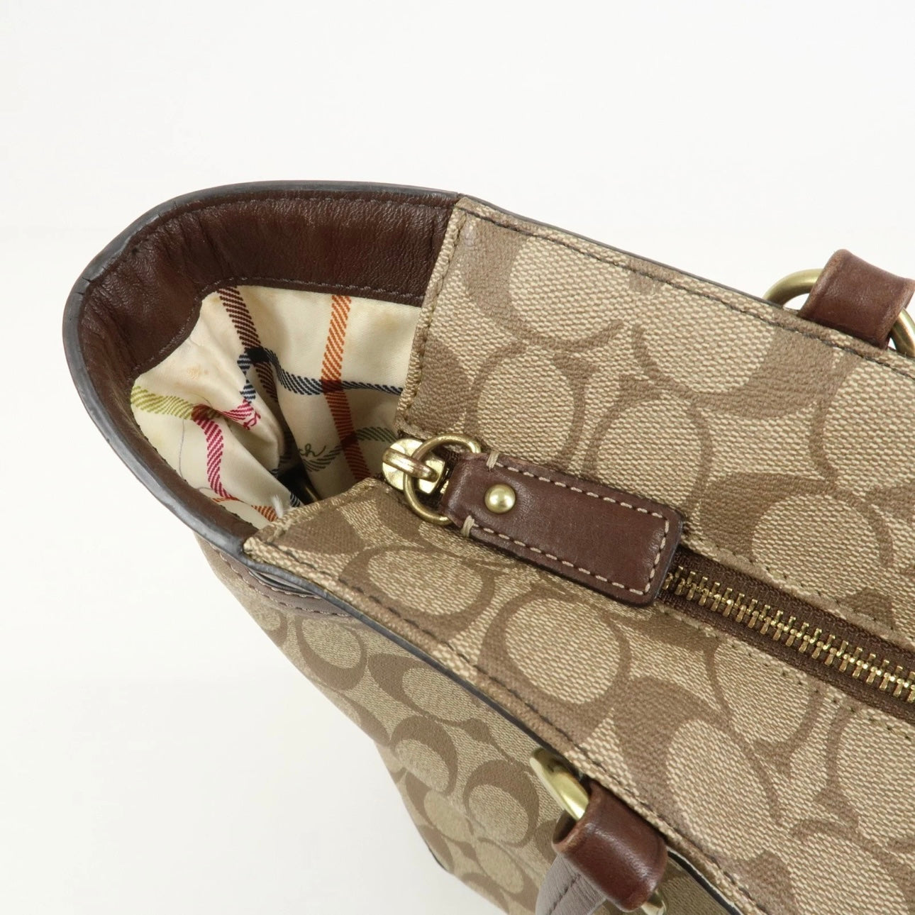 Coach Brown Tote Bag