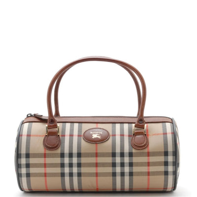 Burberry Nova Shoulder Bag - Brown, Canvas