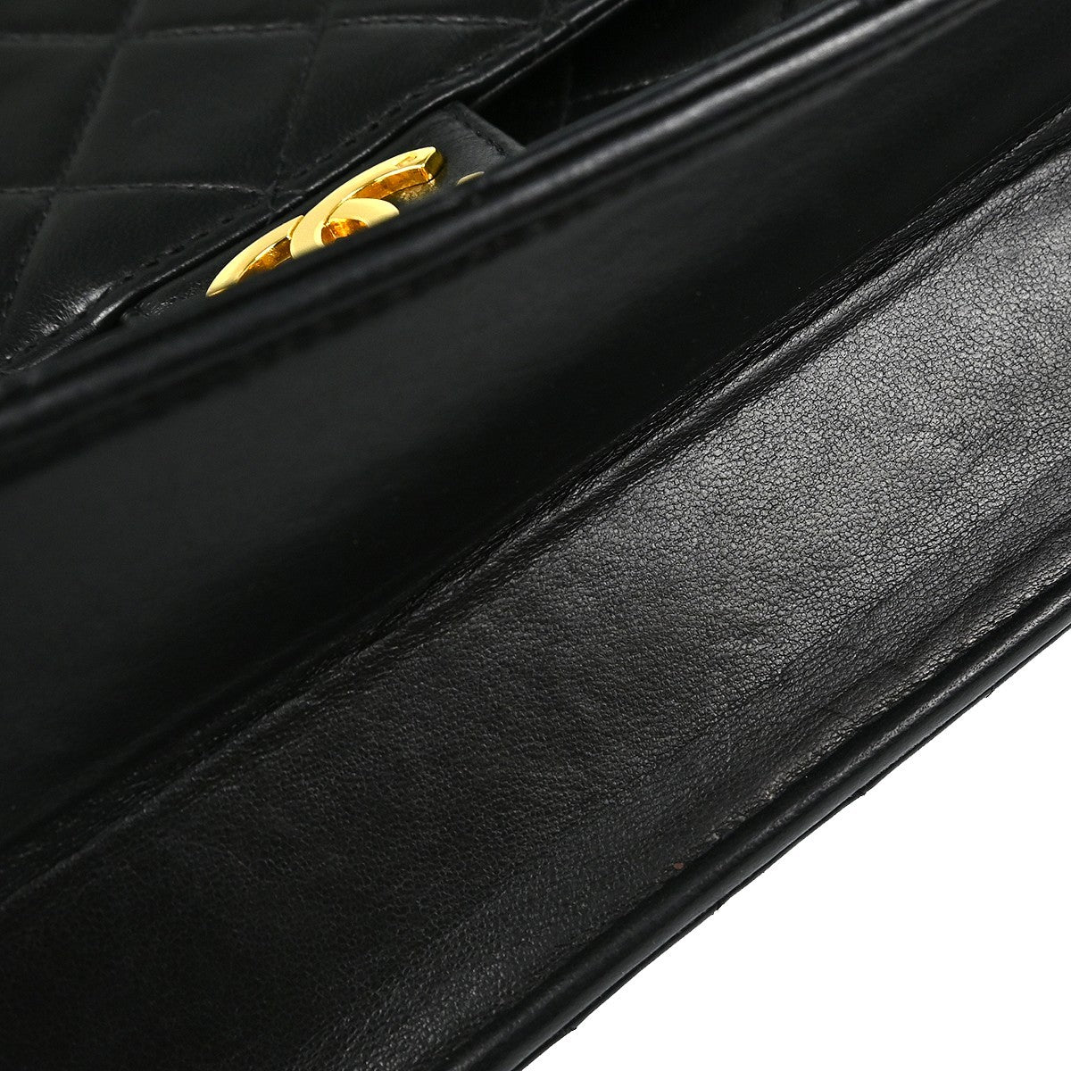 Chanel Classic Single Flap Shoulder Bag - Black, Lambskin