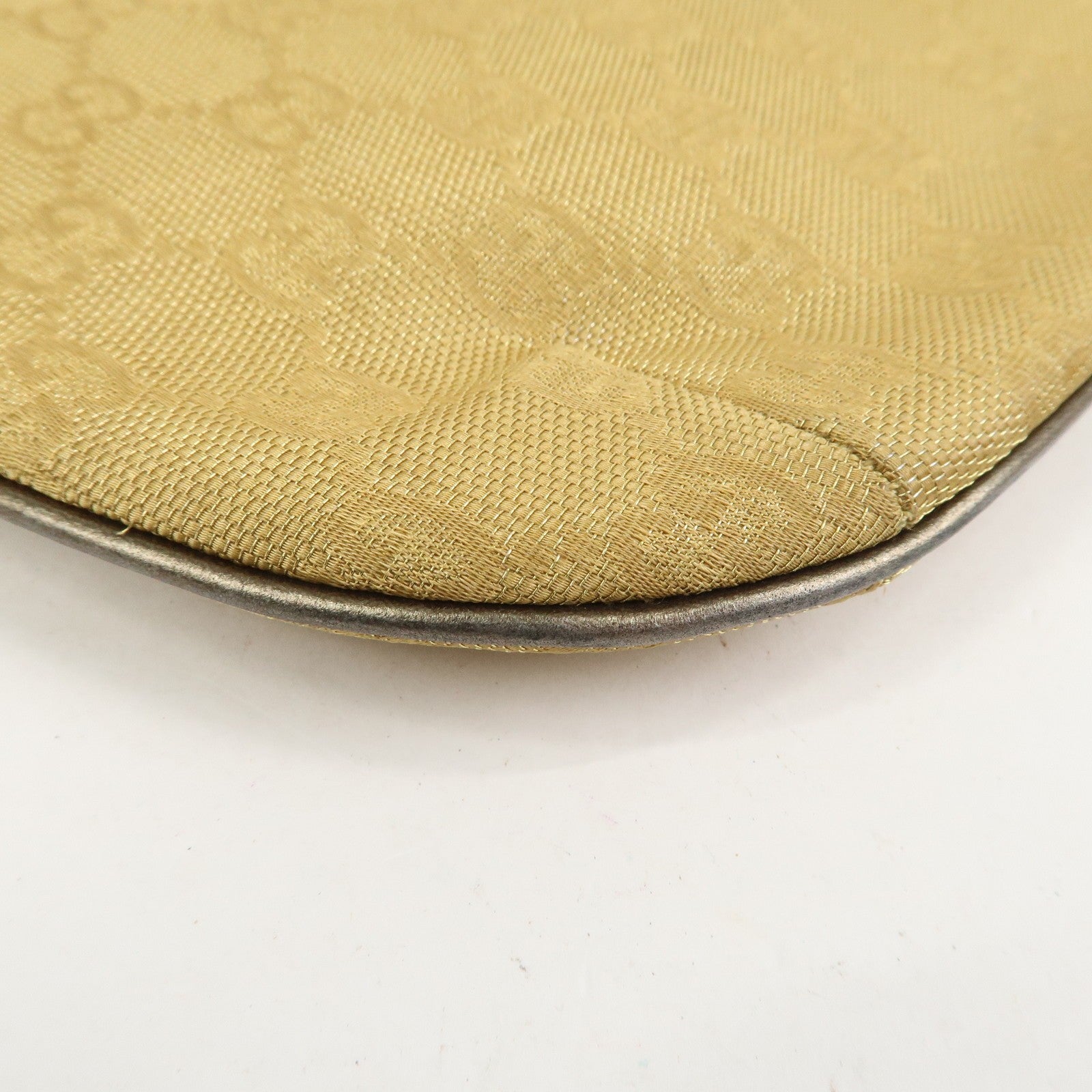 Gucci Shoulder Bag - Gold, GG Canvas Leather