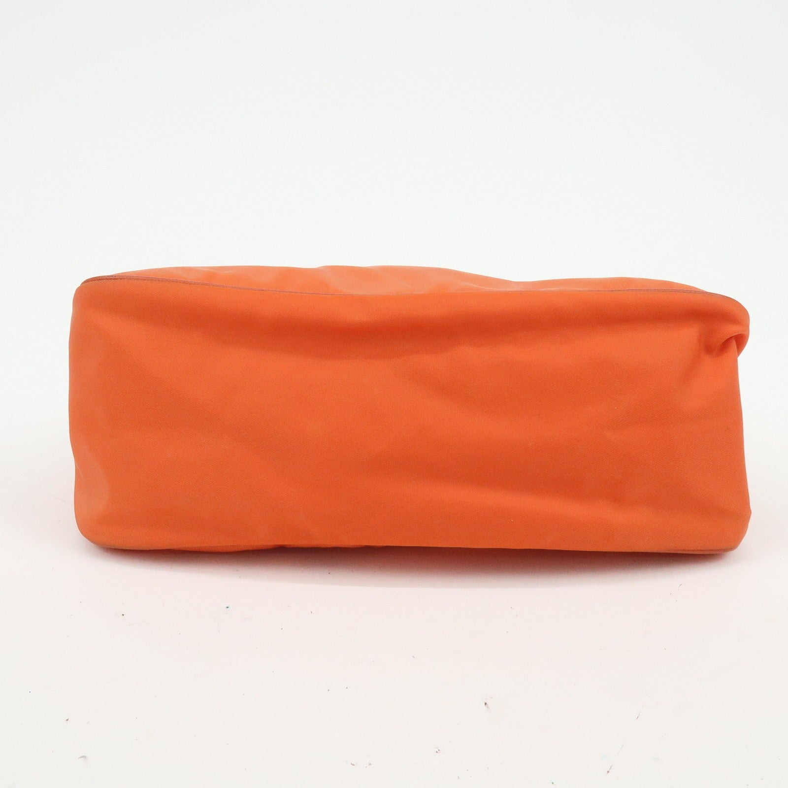 Prada Shoulder Bag - Orange, Nylon, Leather