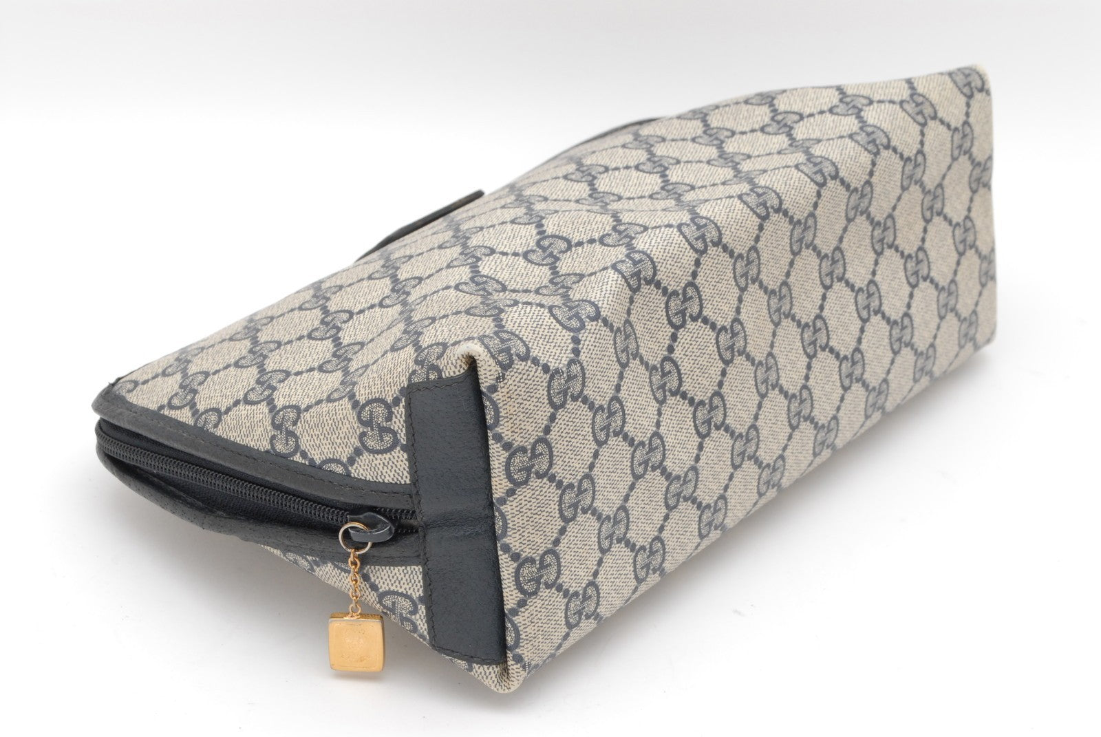 Gucci GG Canvas Pouch Cosmetic Bag - Beige, Canvas
