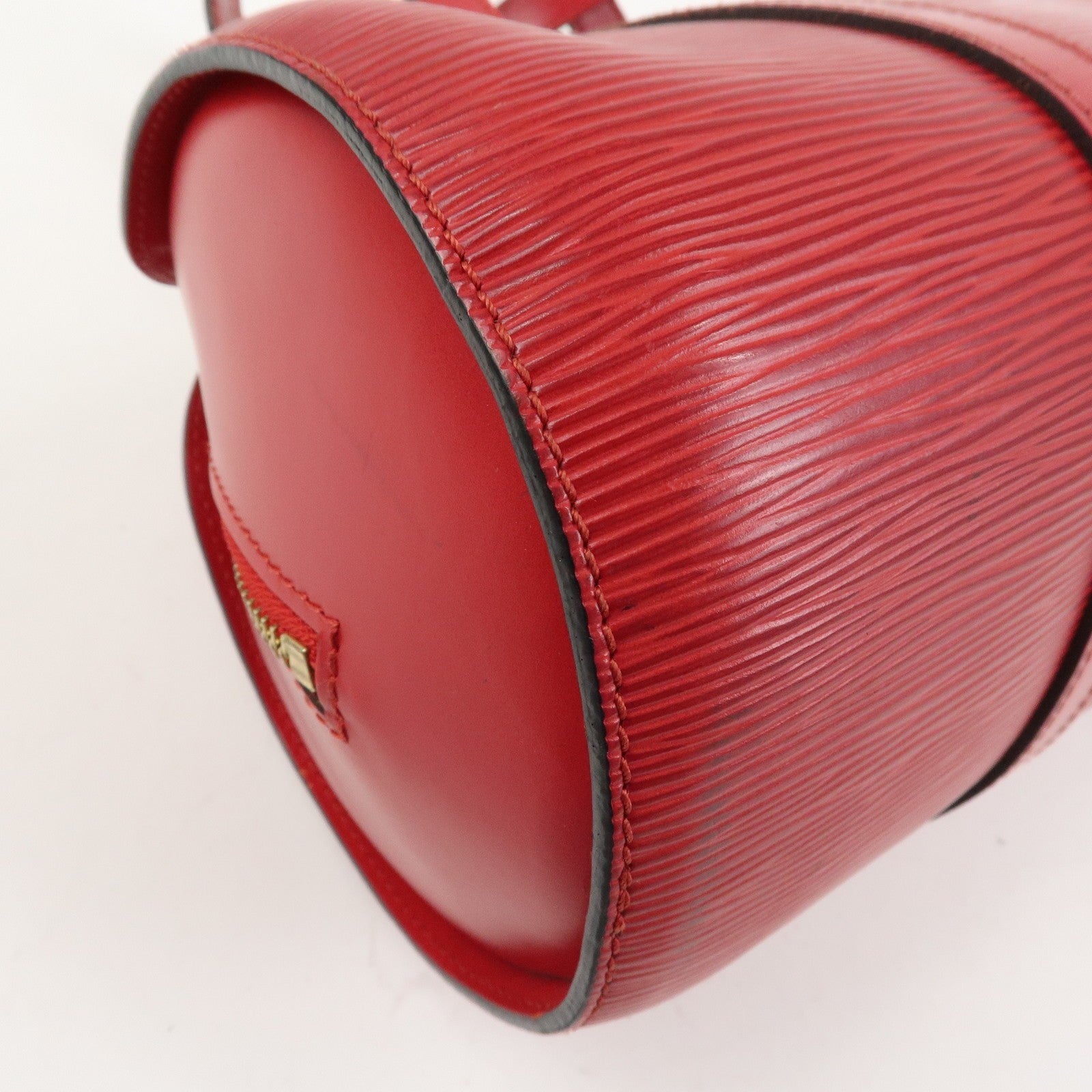 Louis Vuitton Epi Soufflot Hand Bag - Castillian Red, Epi Leather