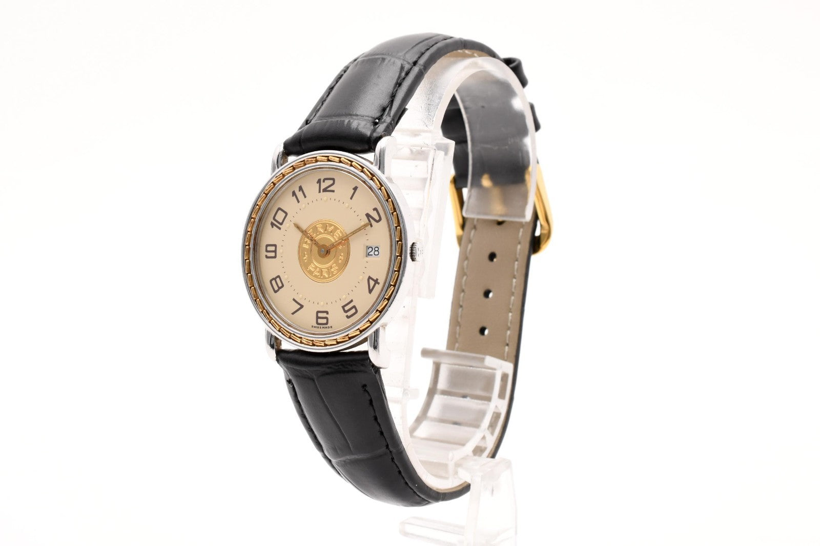 Hermès SE4.240 Watch - Cream, Stainless Steel
