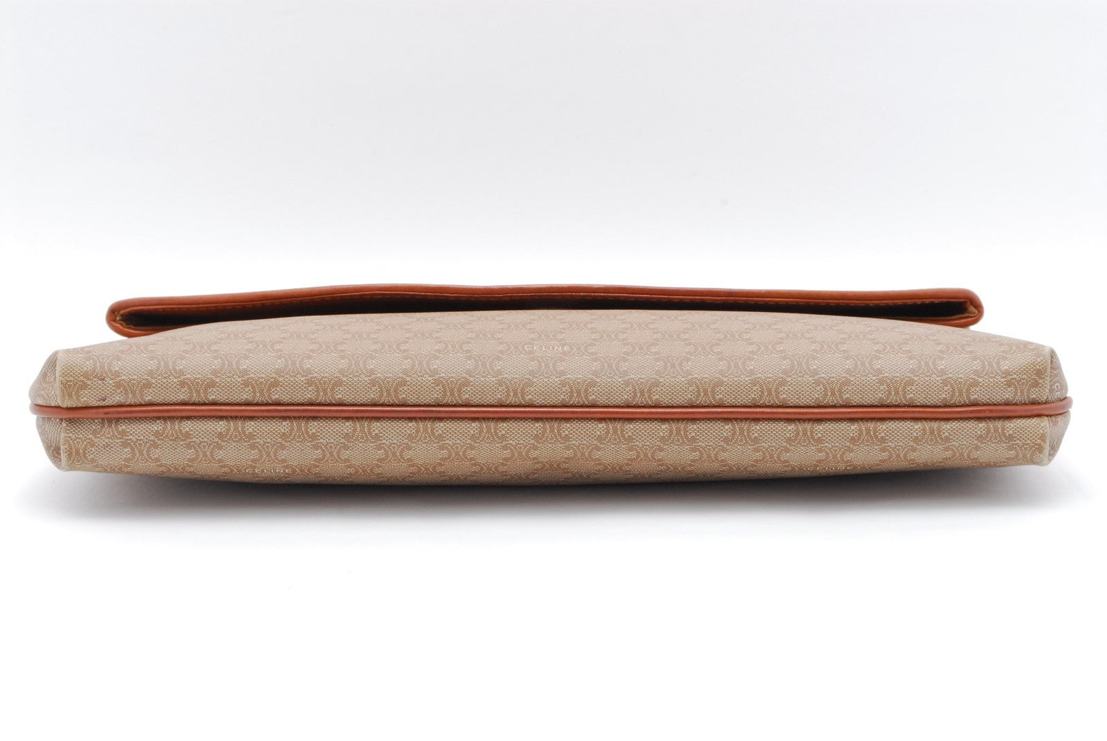 Celine Macadam Clutch Bag - Beige, PVC 
