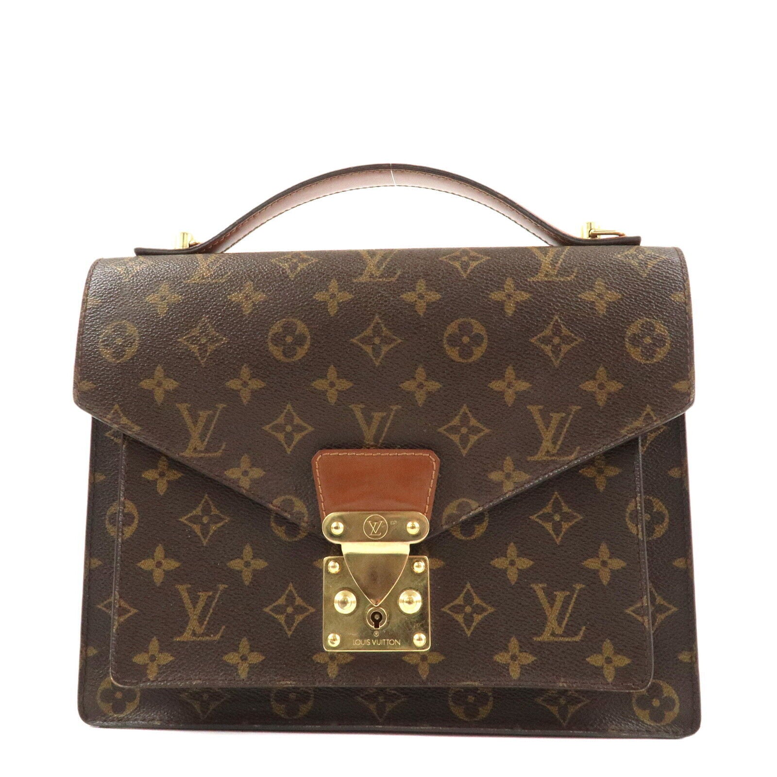 Louis Vuitton Monogram Monceau 28 Hand Bag - Monogram, Canvas and Leather