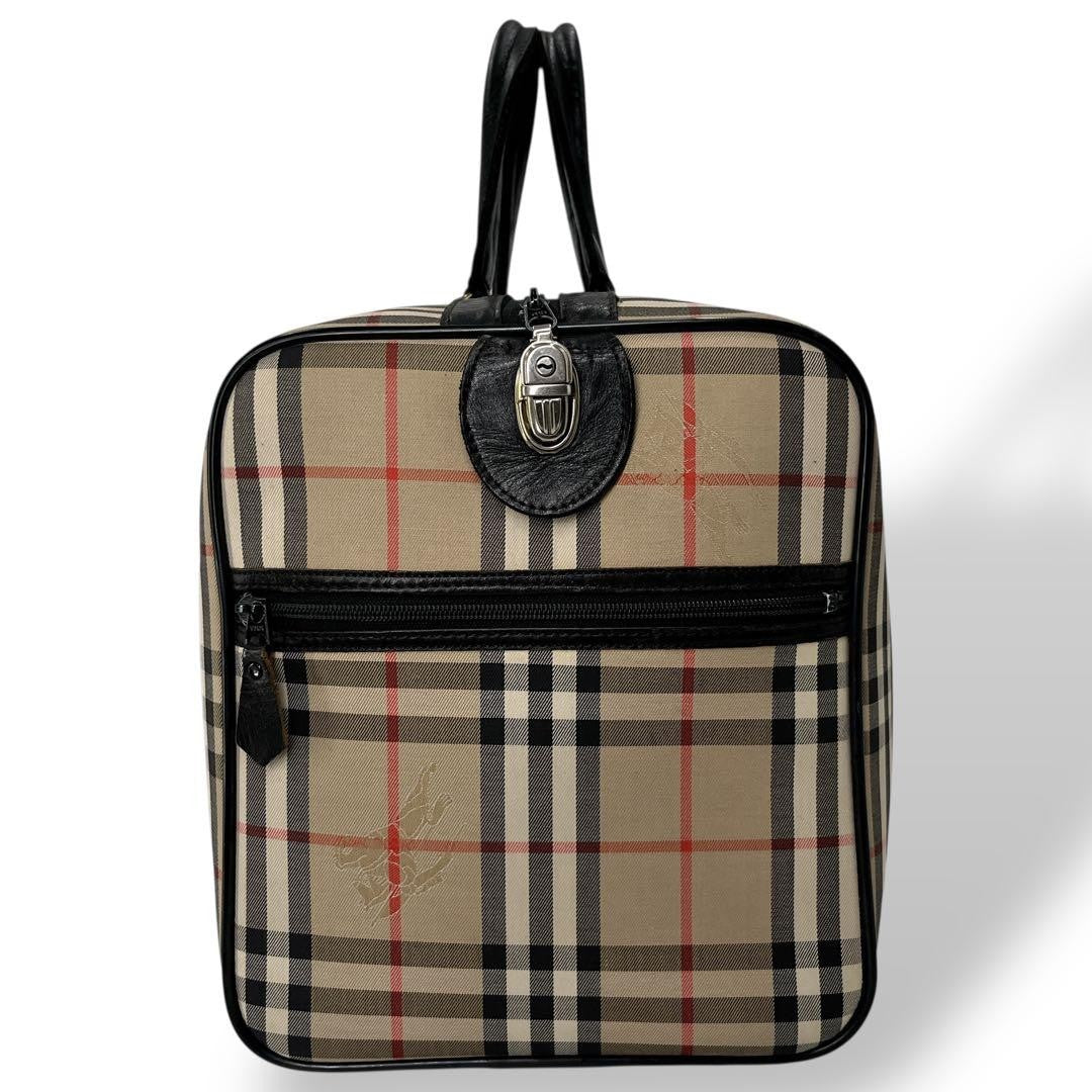 Burberry Boston Bag - Beige, Nylon