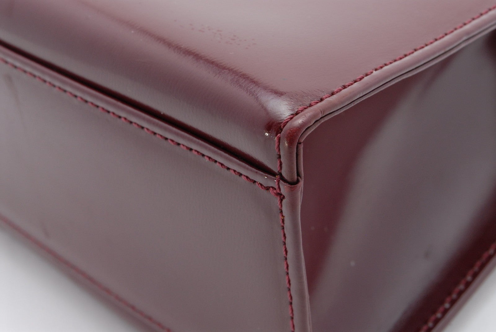 Yves Saint Laurent YSL Shoulder Bag - Burgundy, Leather