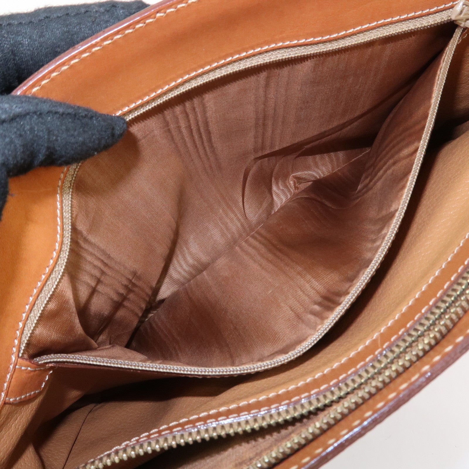 Celine Macadam Hand Bag - Brown, PVC Leather 