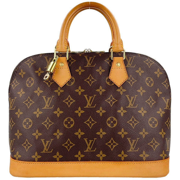 Louis Vuitton Alma Handbag - Brown, Leather