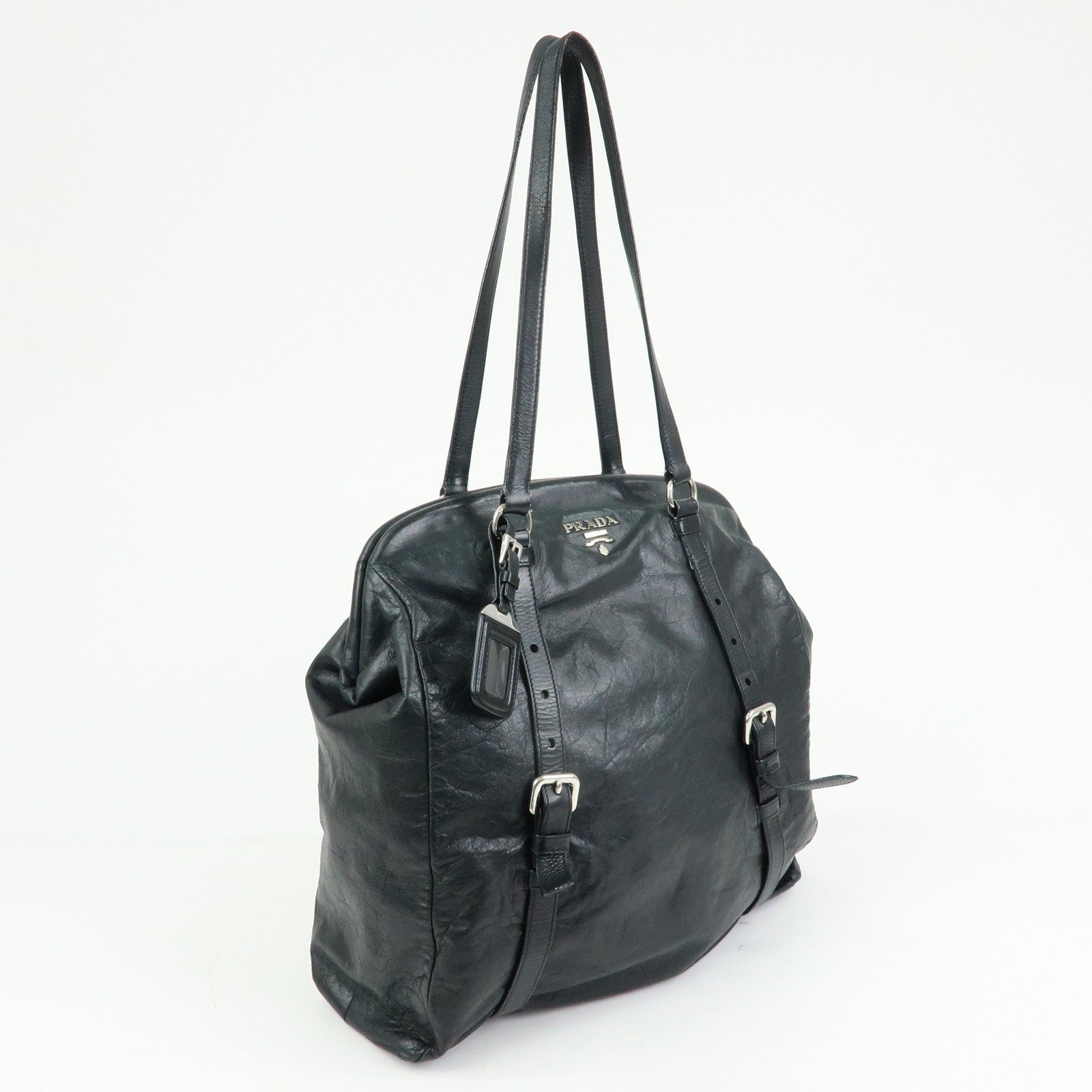 Prada Shoulder Bag - Black, Leather 