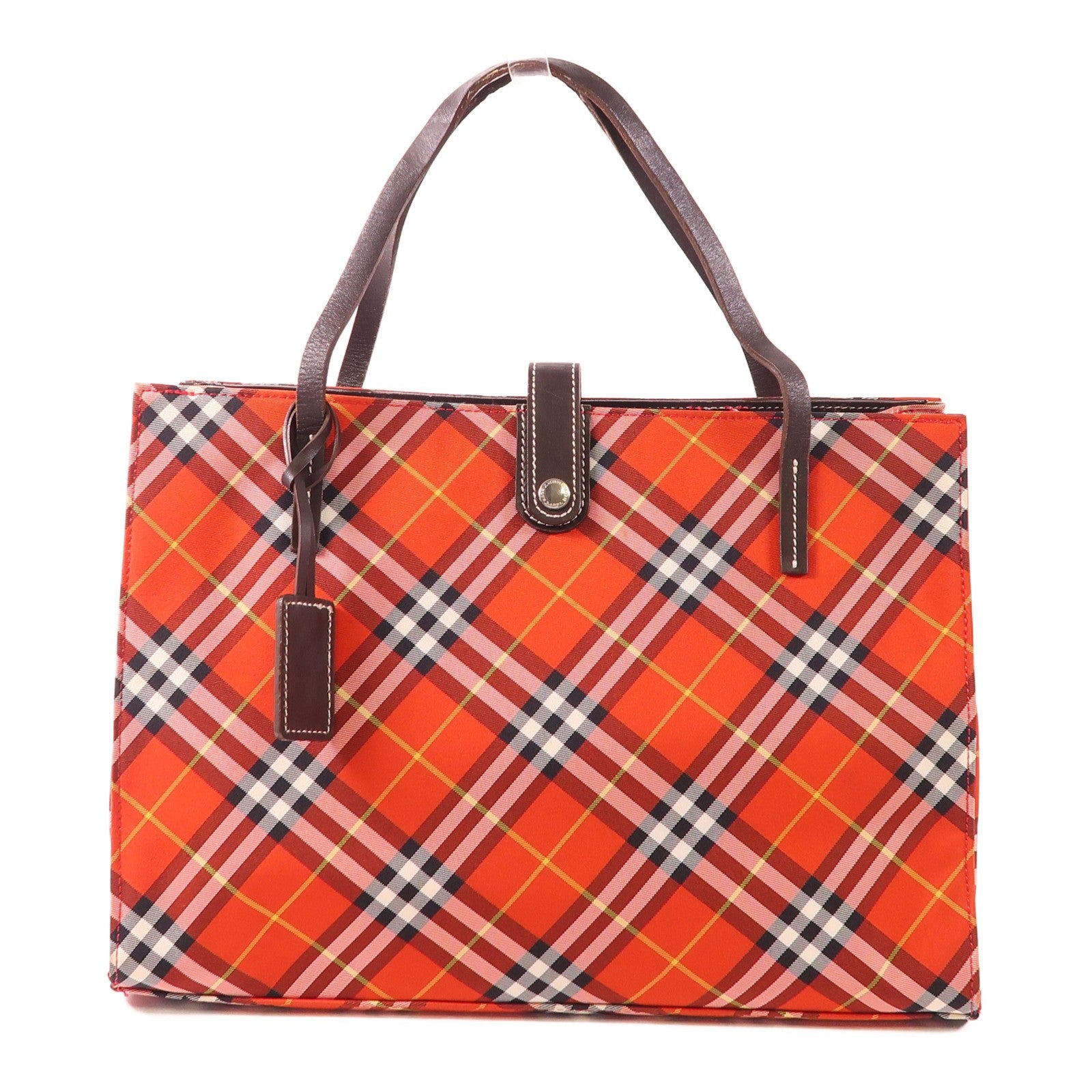 Burberry SHW Hand Bag - Red, Nylon
