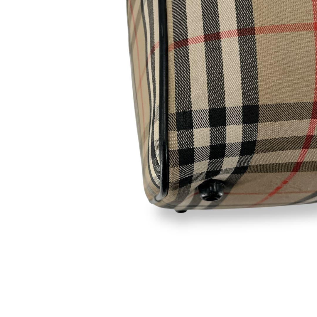 Burberry Boston Bag - Beige, Nylon