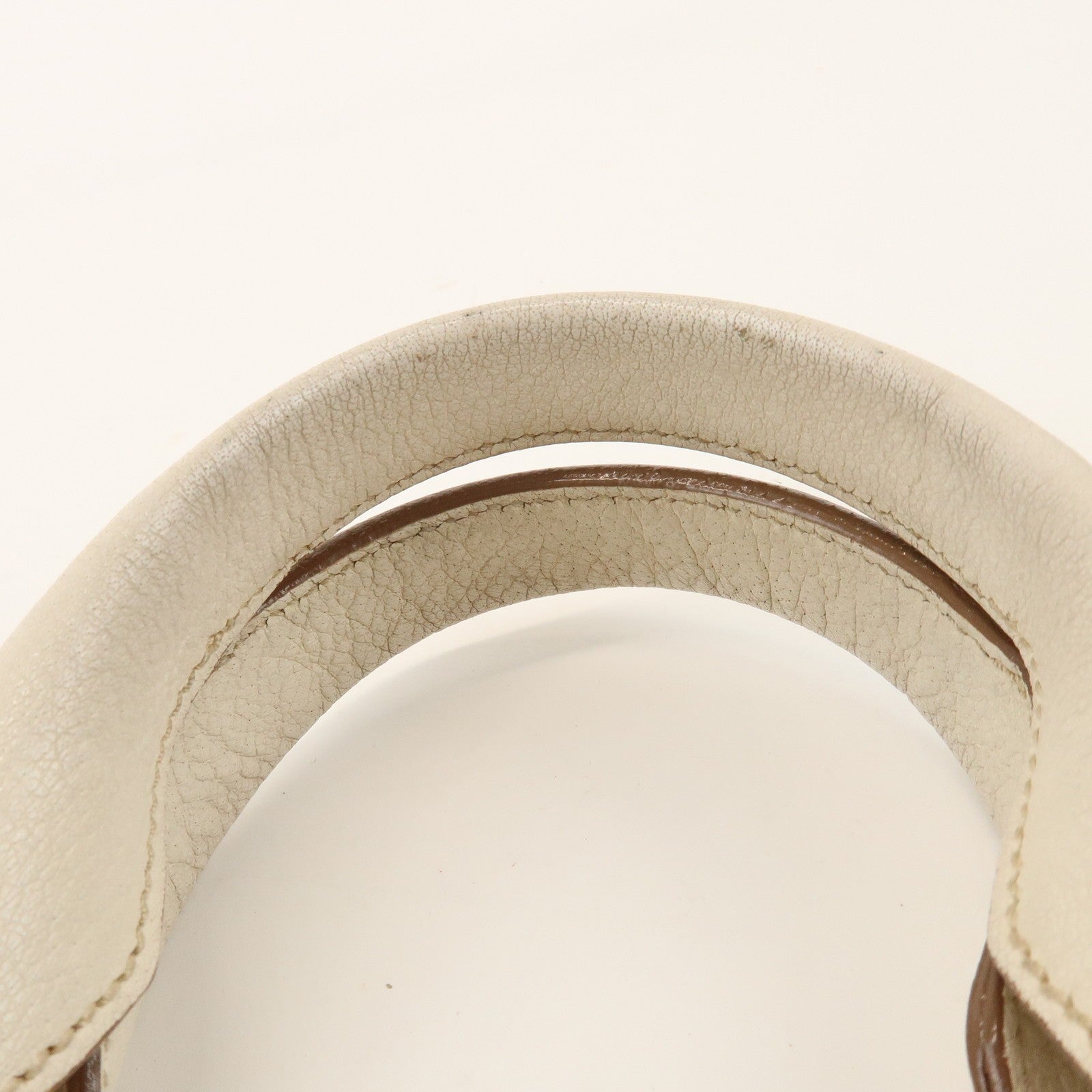 Cartier Must Line Marcello 2Way Hand Bag - White, Leather
