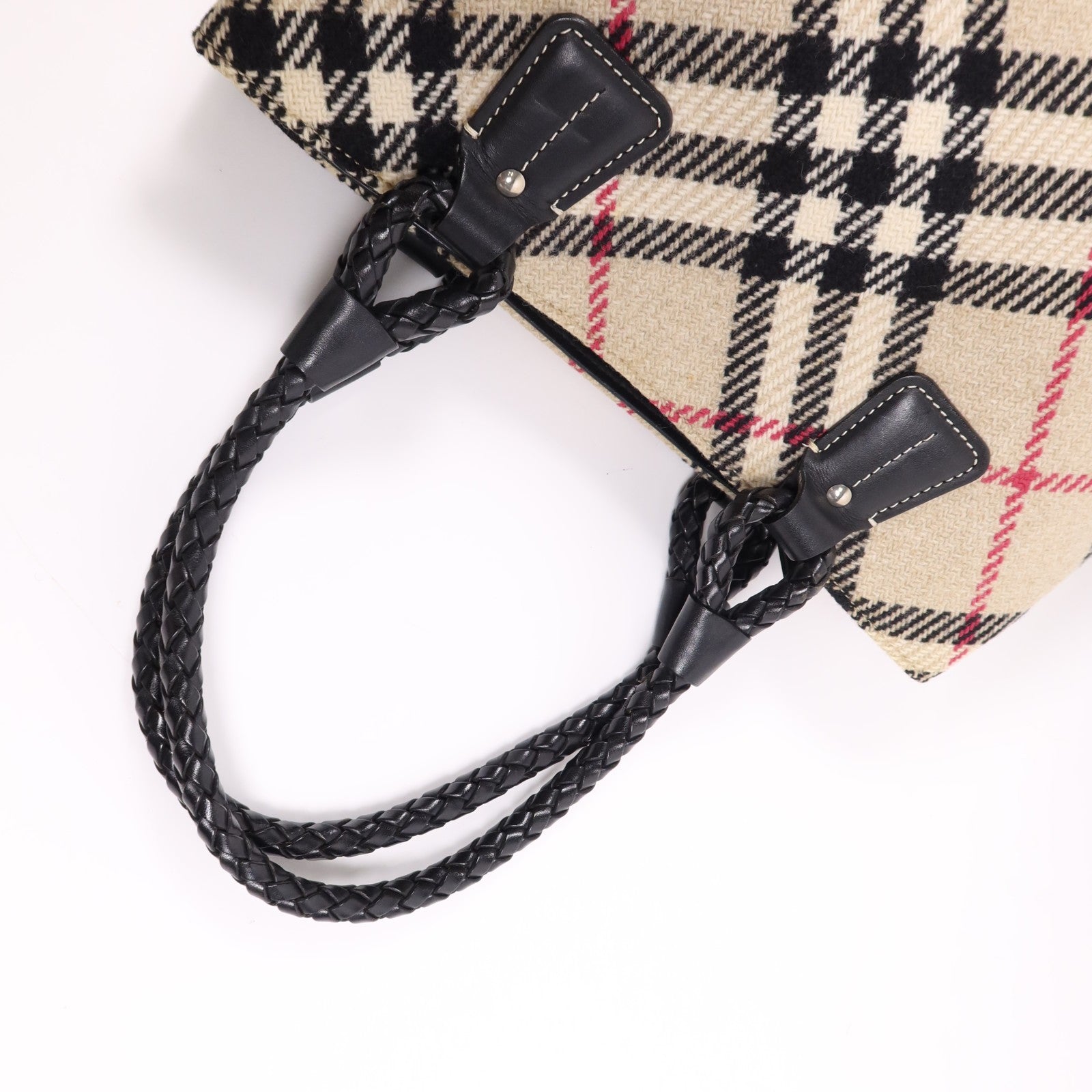 Burberry SHW Tote Bag - Brown, Canvas